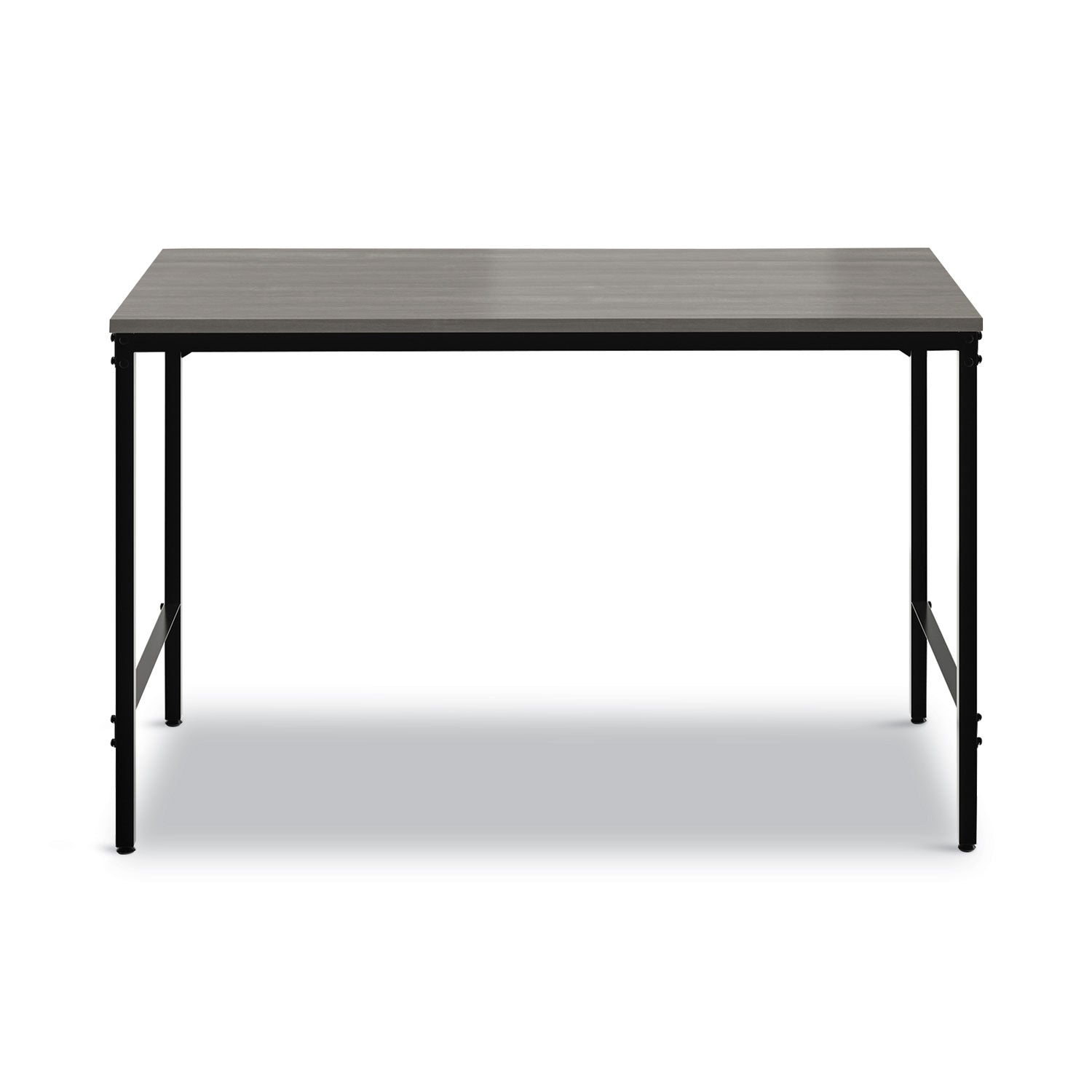 Simple Work Desk, 45.5" x 23.5" x 29.5", Gray