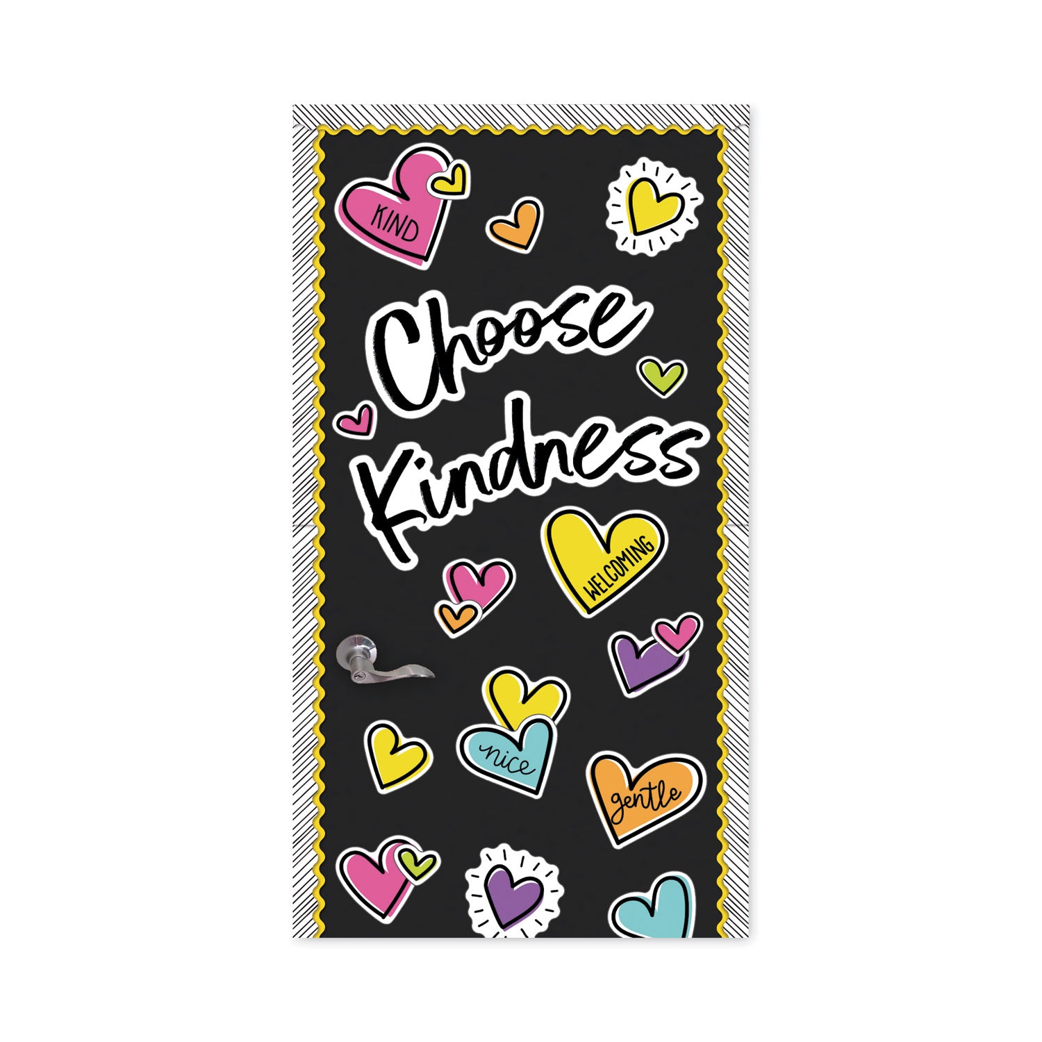 Carson-Dellosa Education Motivational Bulletin Board Set, Kind Vibes, 75 Pieces