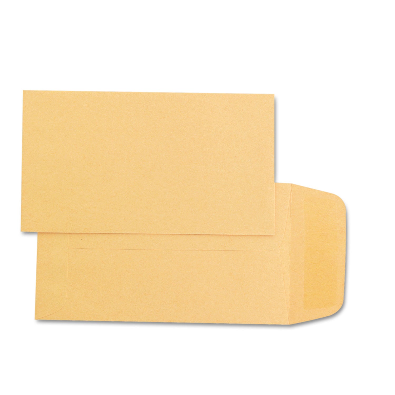 Kraft Coin and Small Parts Envelope, #1, Square Flap, Gummed Closure, 2.25 x 3.5, Light Brown Kraft, 500/Box