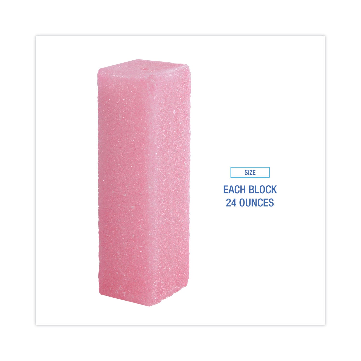 Deodorizing Para Wall Blocks, 24 oz, Pink, Cherry, 6/Box Boardwalk® Flipcost