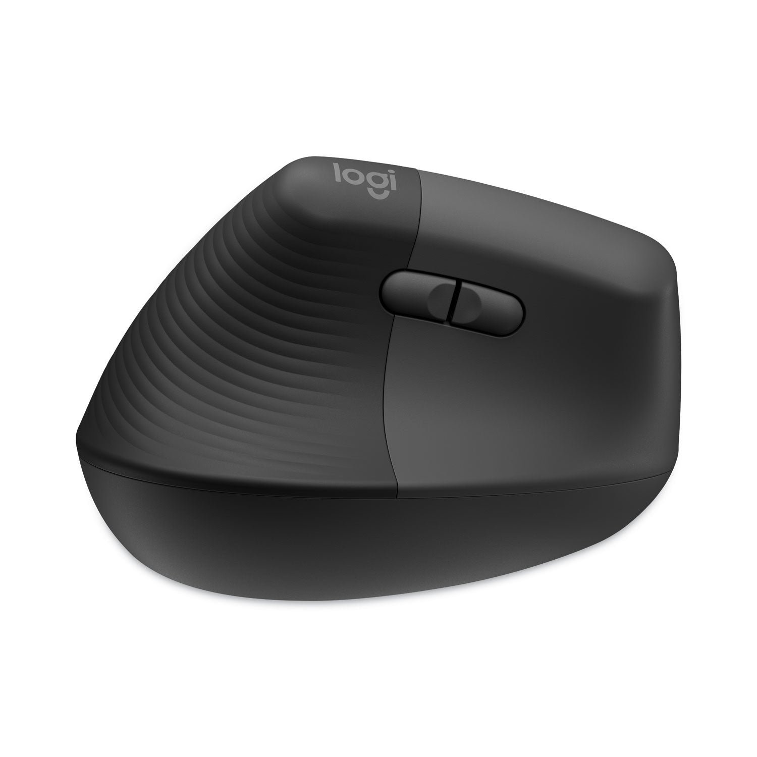 Logitech® Lift Vertical Ergonomic Mouse, 2.4 GHz Frequency/32 ft Wireless Range, Left Hand Use, Graphite