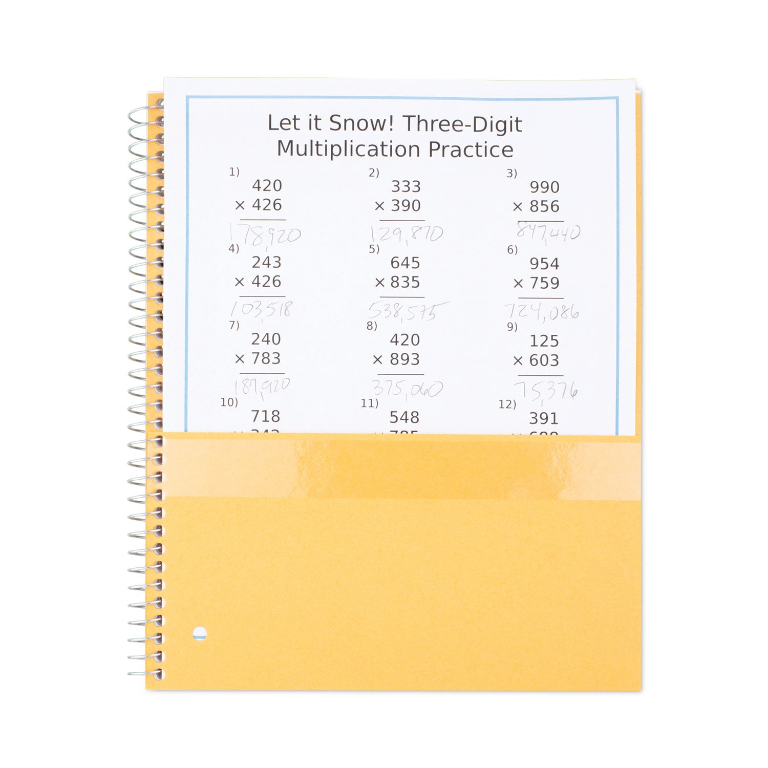 Five Star® Wirebound Notebook with Two Pockets, 1-Subject, Wide/Legal Rule, Red Cover, (100) 10.5" x 8" Sheets