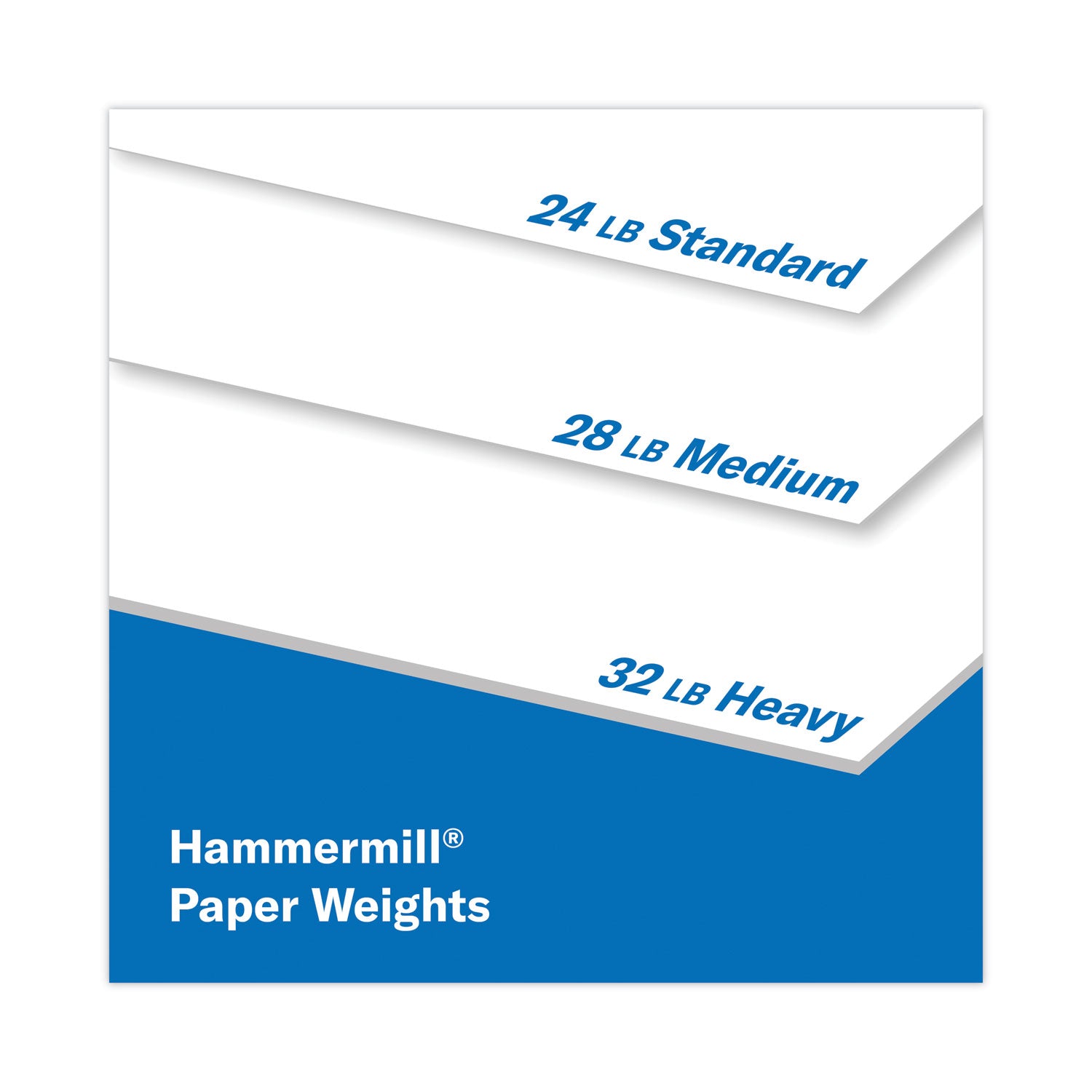 Hammermill® Premium Color Copy Print Paper, 100 Bright, 28 lb Bond Weight, 12 x 18, Photo White, 500/Ream