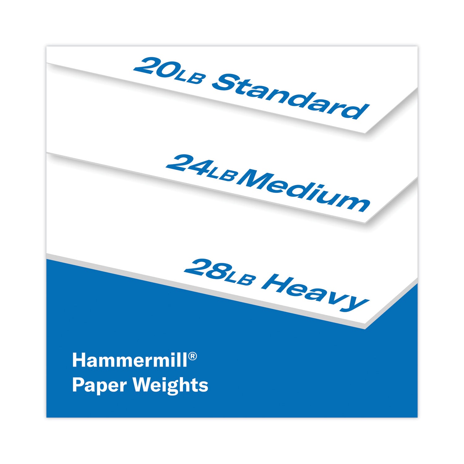 Hammermill® Tidal Print Paper, 92 Bright, 20 lb Bond Weight, 8.5 x 11, White, 500 Sheets/Ream, 10 Reams/Carton