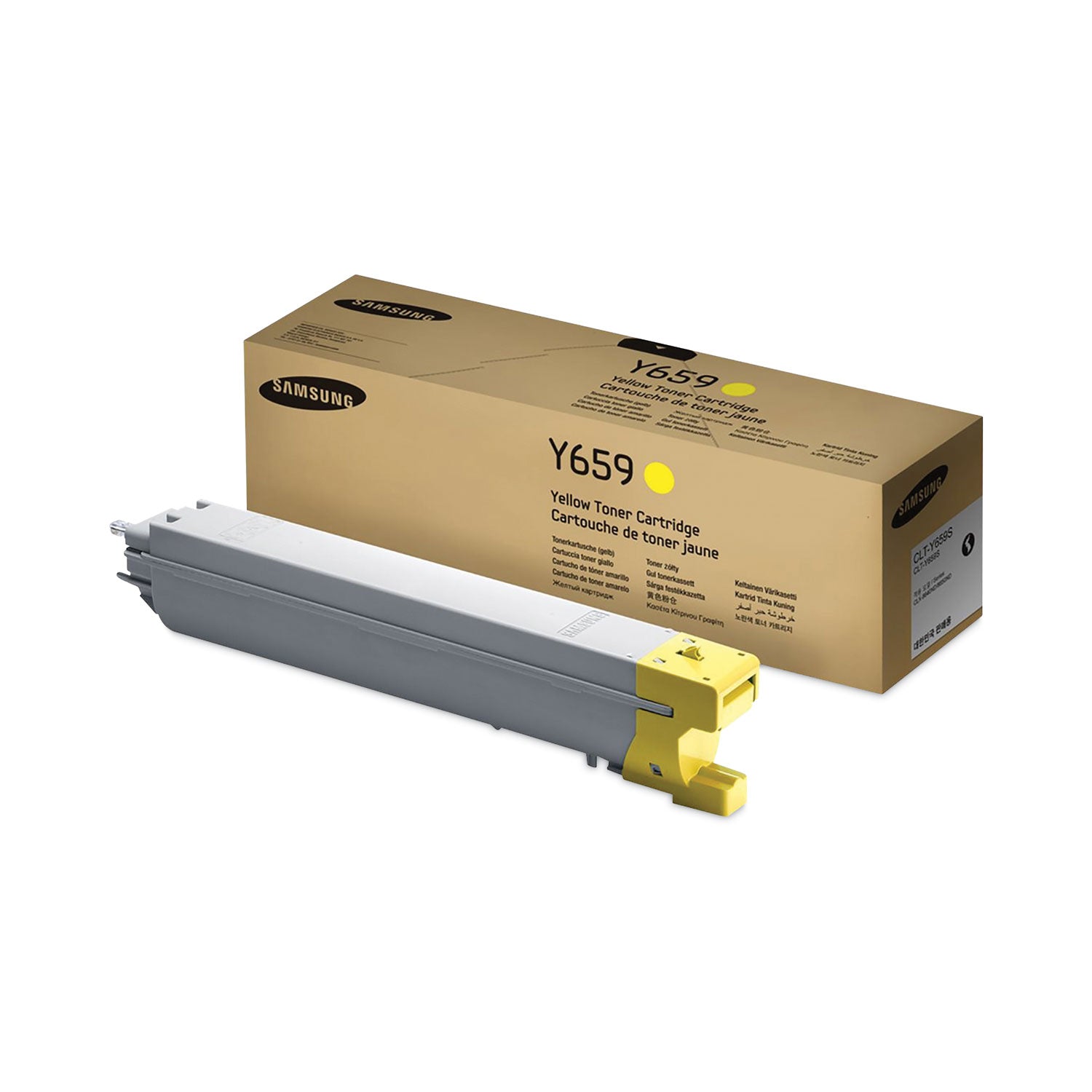 Samsung SU572A (CLT-Y659S) Toner, 20,000 Page-Yield, Yellow