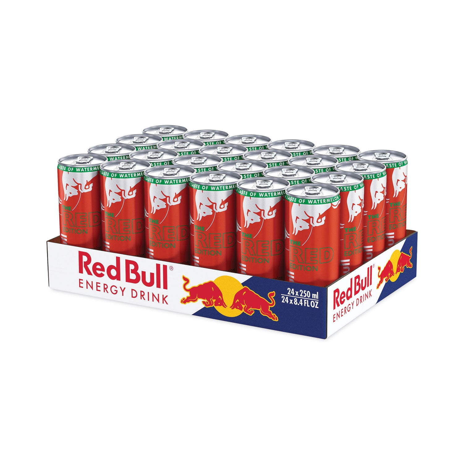 Red Bull® The Red Edition Energy Drink, Watermelon, 8.4 oz Can, 24/Carton