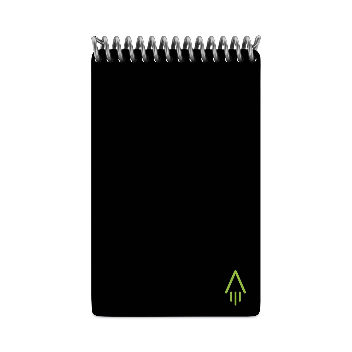 Rocketbook Mini Notepad, Black Cover, Dot Grid Rule, 3 x 5.5, White, 24 Sheets