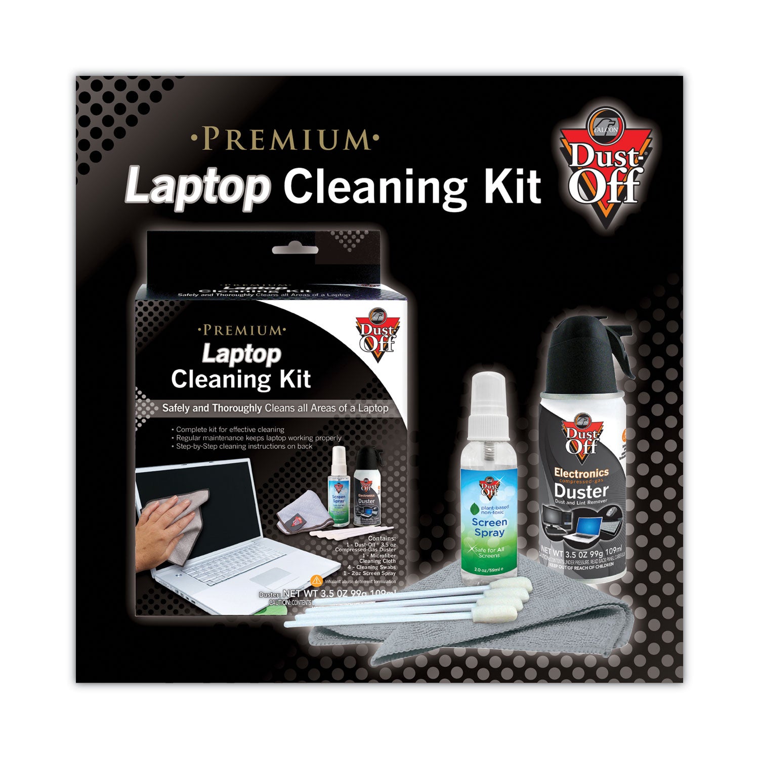 Dust-Off® Laptop Computer Care Kit