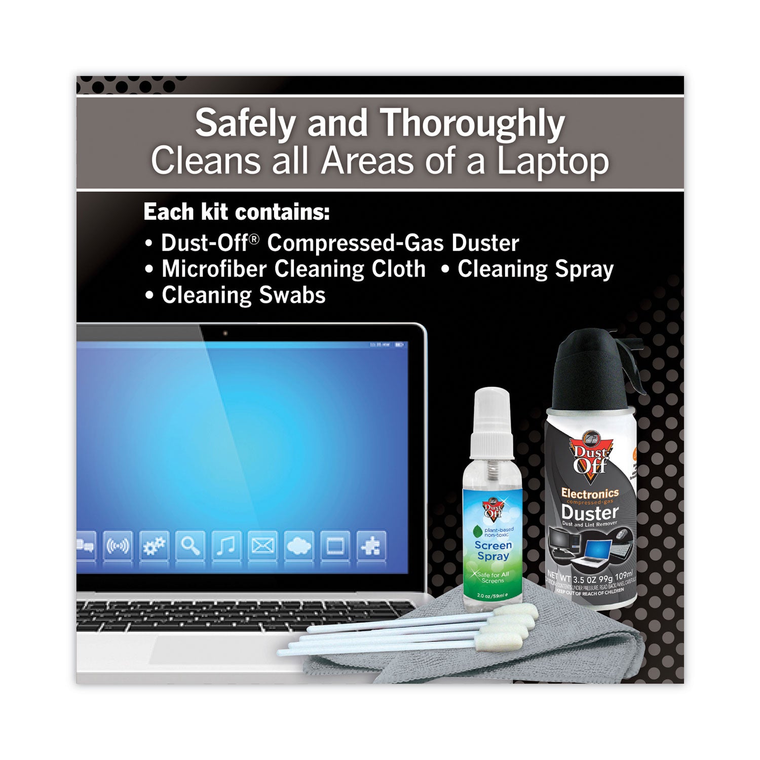 Dust-Off® Laptop Computer Care Kit