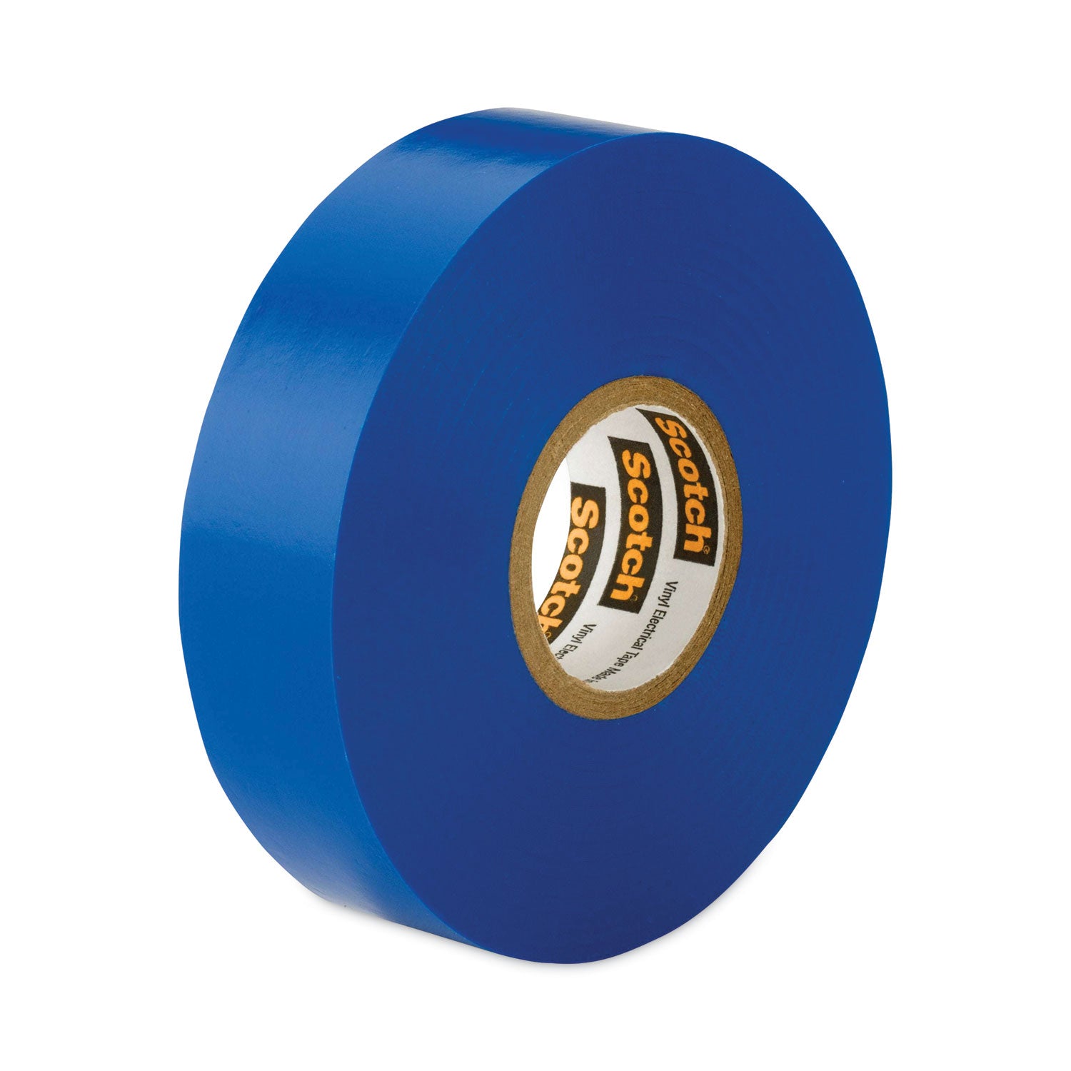 3M™ Scotch 35 Vinyl Electrical Color Coding Tape, 3" Core, 0.75" x 66 ft, Blue