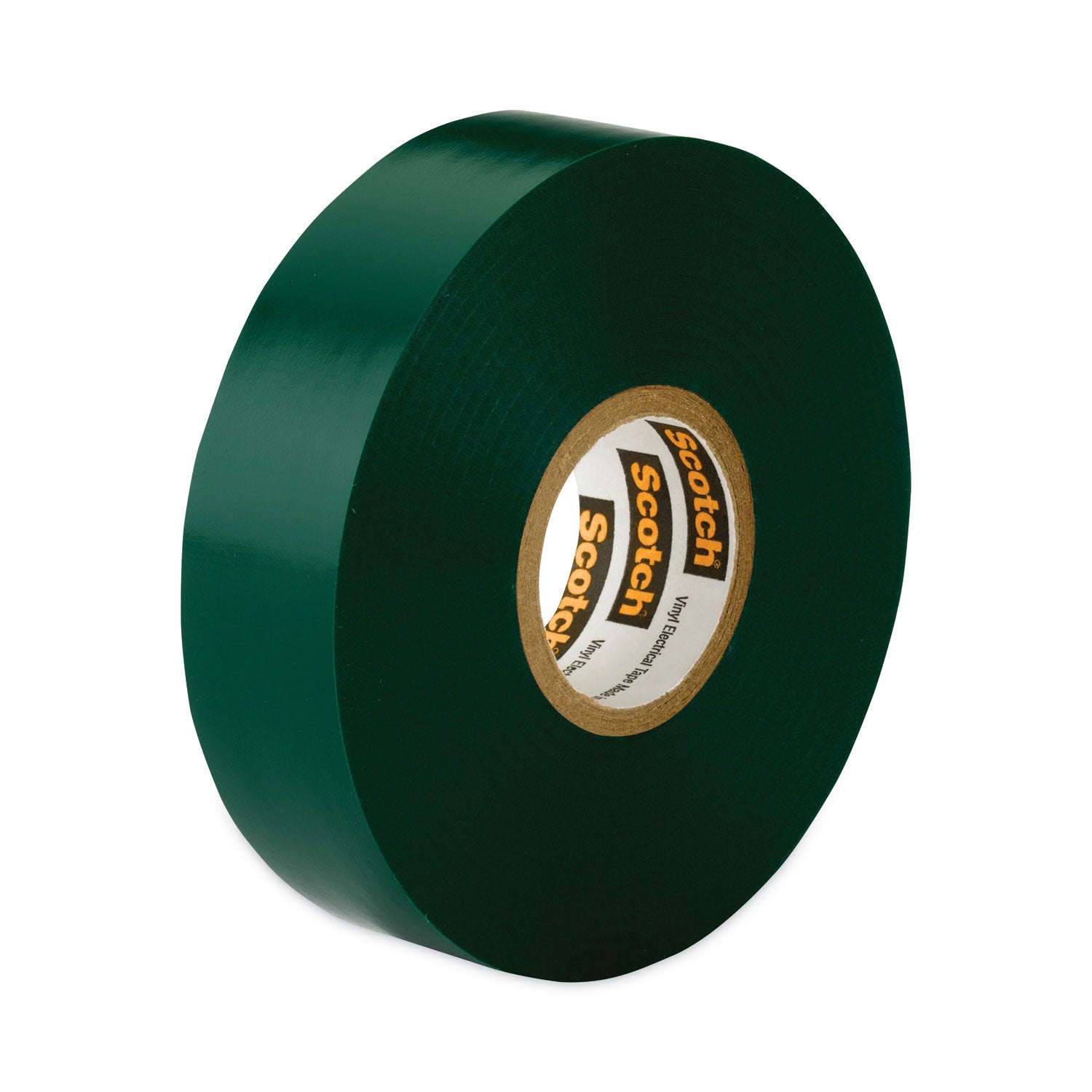 3M™ Scotch 35 Vinyl Electrical Color Coding Tape, 3" Core, 0.75" x 66 ft, Green