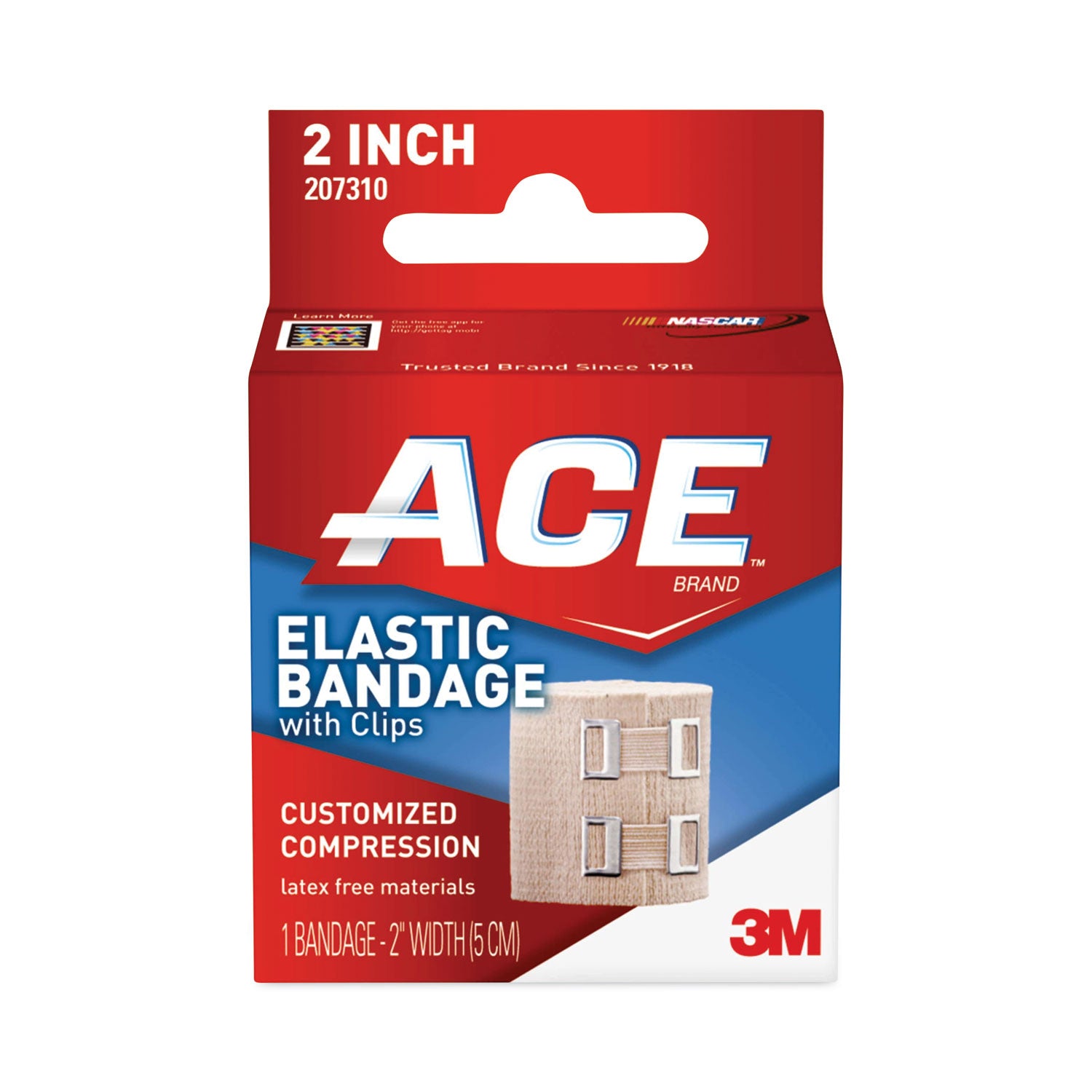 ACE™ Elastic Bandage with E-Z Clips, 2 x 50