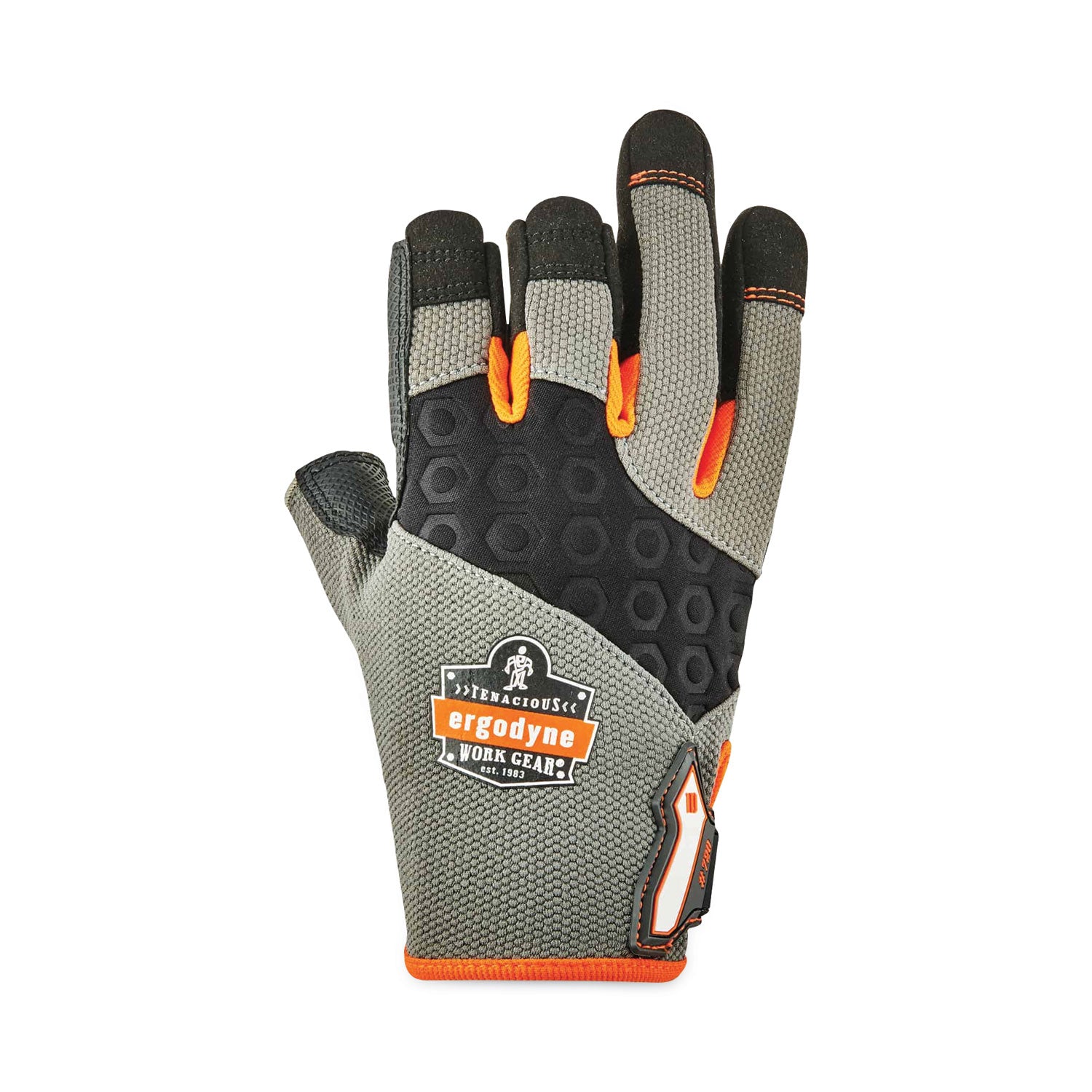 Ergodyne® ProFlex 720 Heavy-Duty Framing Gloves, Gray, 2X-Large, Pair