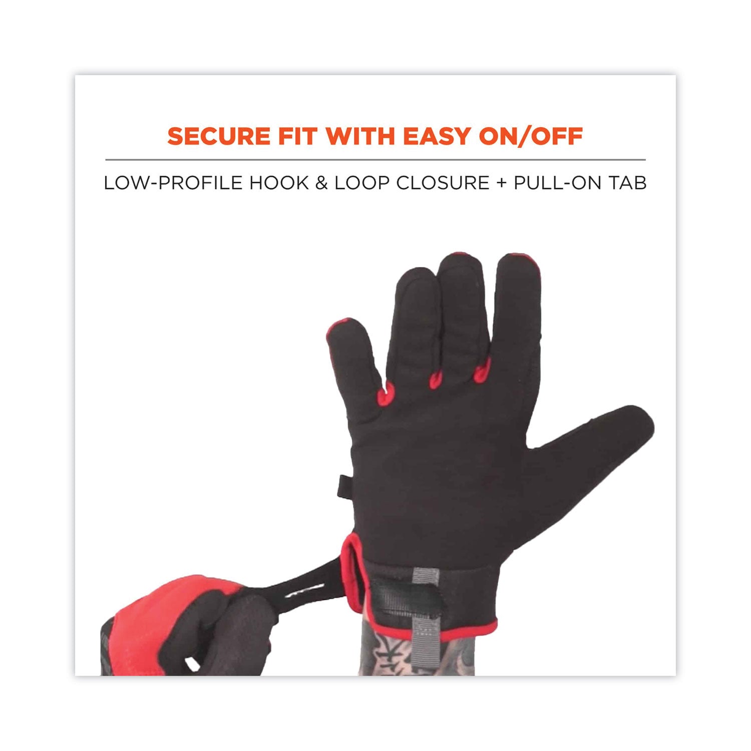 ProFlex 812CR6 ANSI A6 Utility and CR Gloves, Black, Large, Pair ergodyne® Flipcost