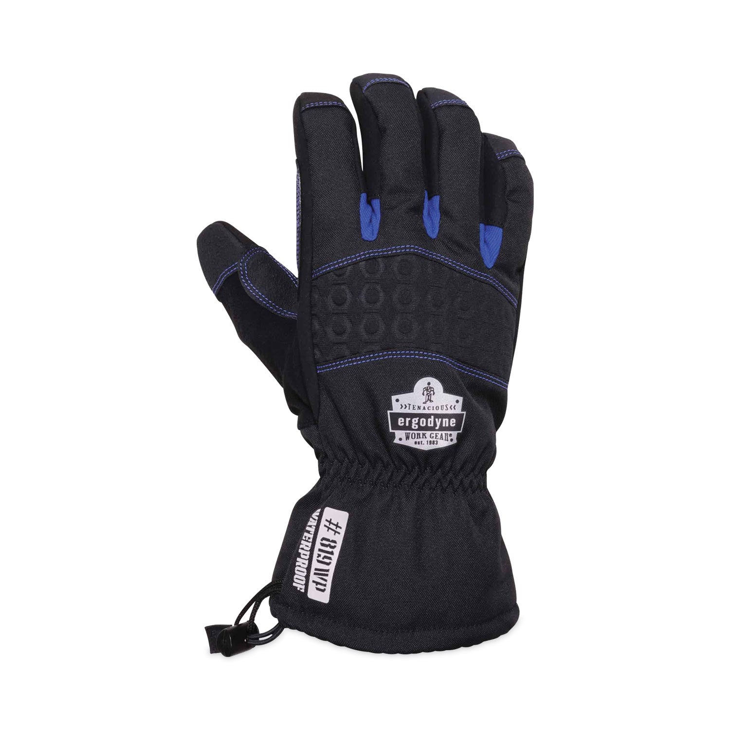 Ergodyne® ProFlex 819WP Extreme Thermal WP Gloves, Black, Large, Pair