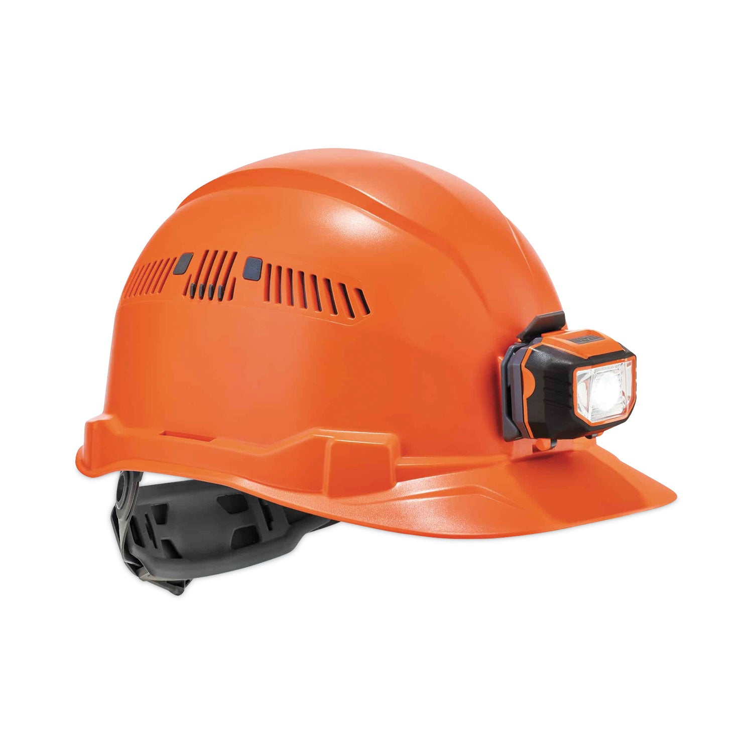 Ergodyne® Skullerz 8972LED Class C Hard Hat Cap Style with LED Light, Orange