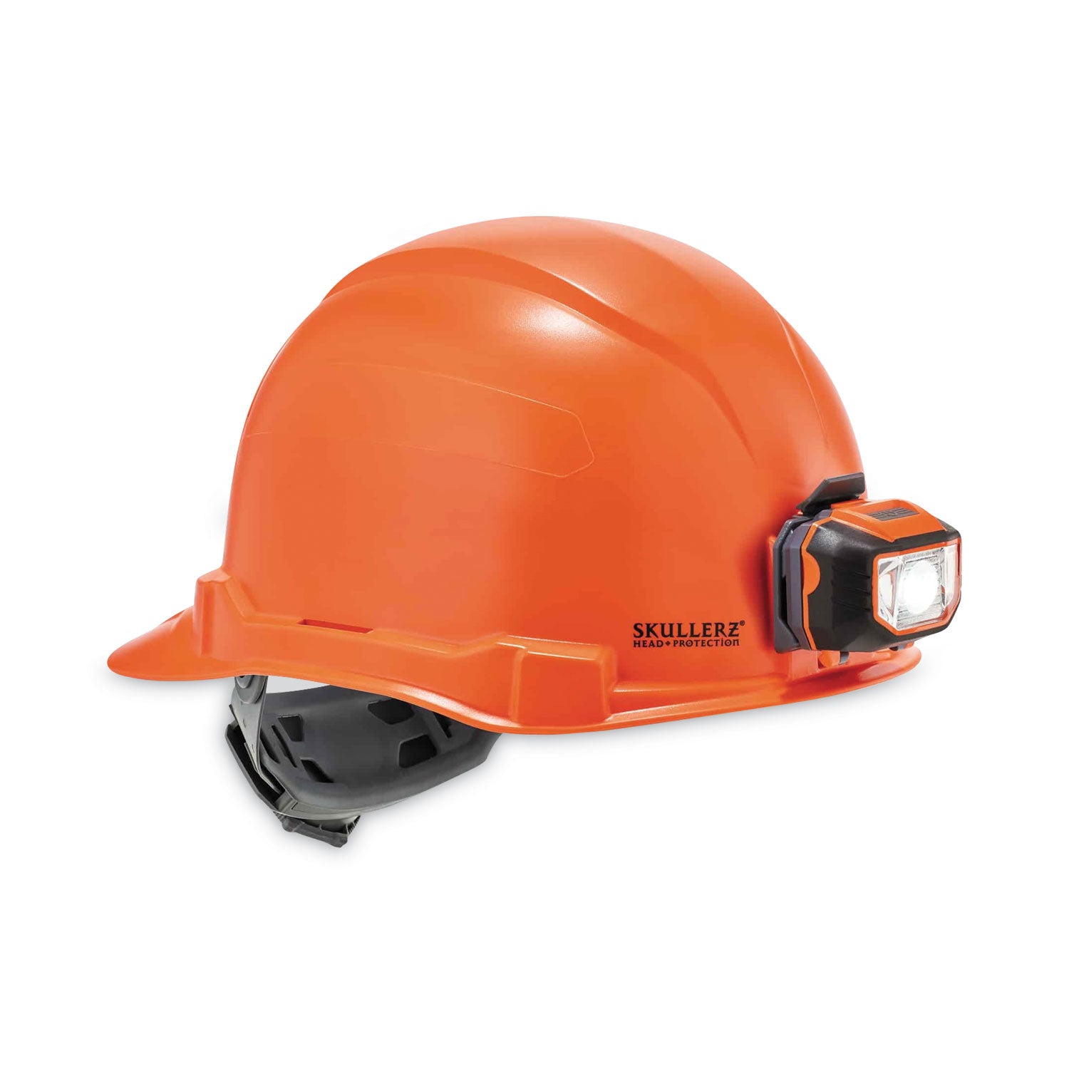 Ergodyne® Skullerz 8970LED Class E Hard Hat Cap Style with LED Light, Orange