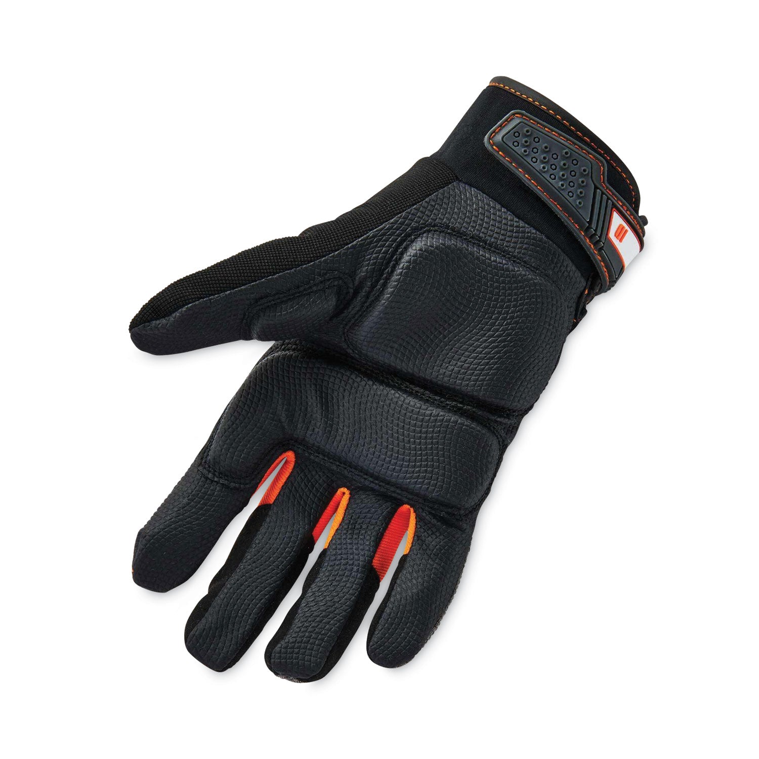 Ergodyne® ProFlex 9001 Full-Finger Impact Gloves, Black, Large, Pair