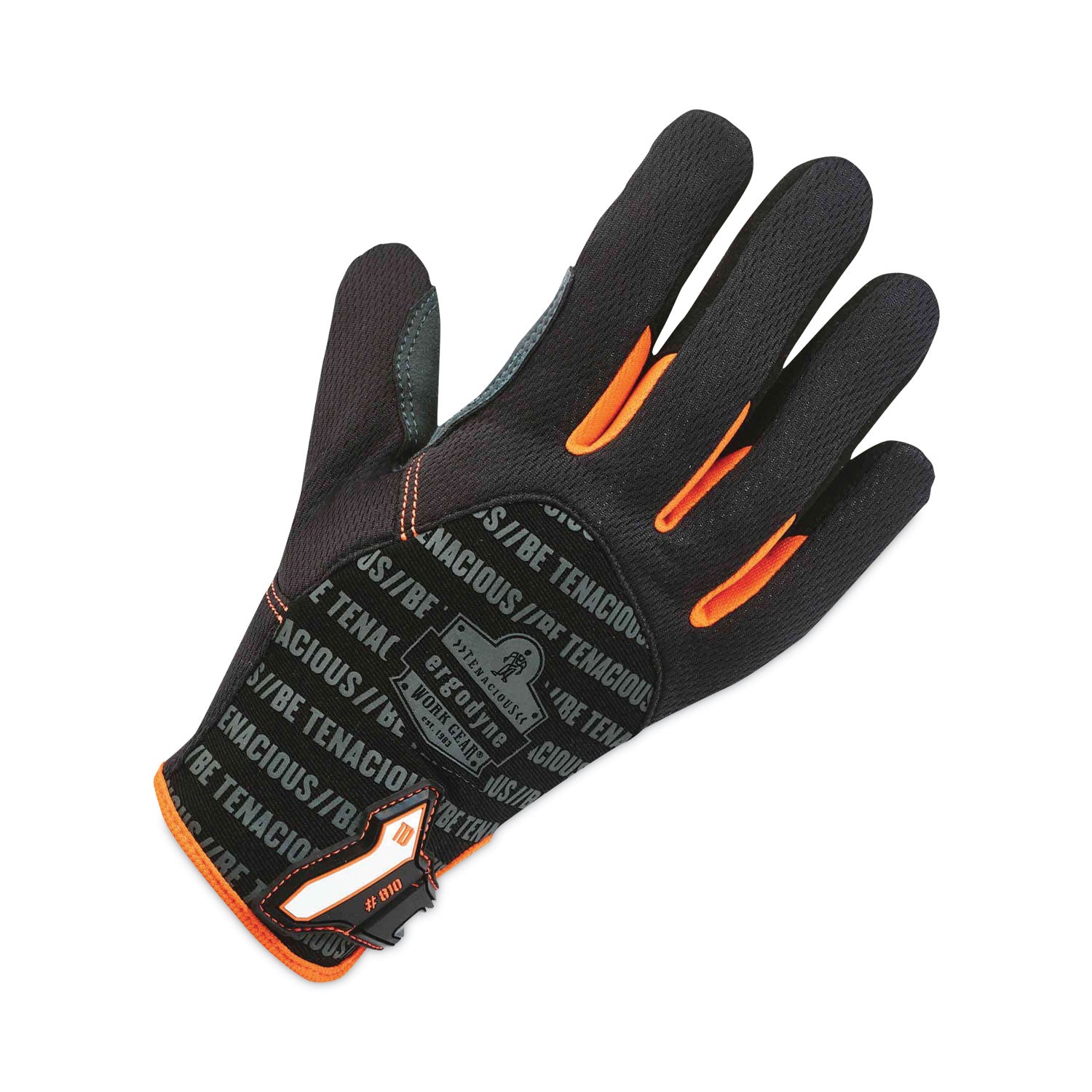 Ergodyne® ProFlex 810 Reinforced Utility Gloves, Black, Small, Pair