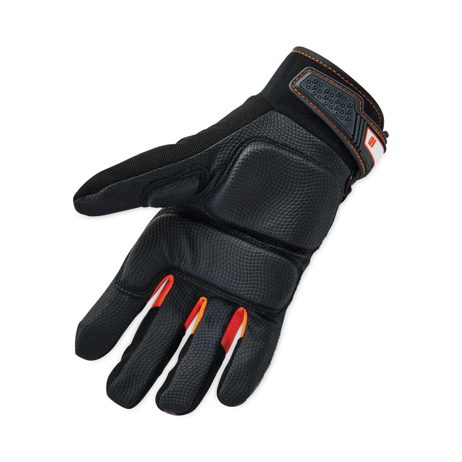 Ergodyne® ProFlex 9001 Full-Finger Impact Gloves, Black, Medium, Pair