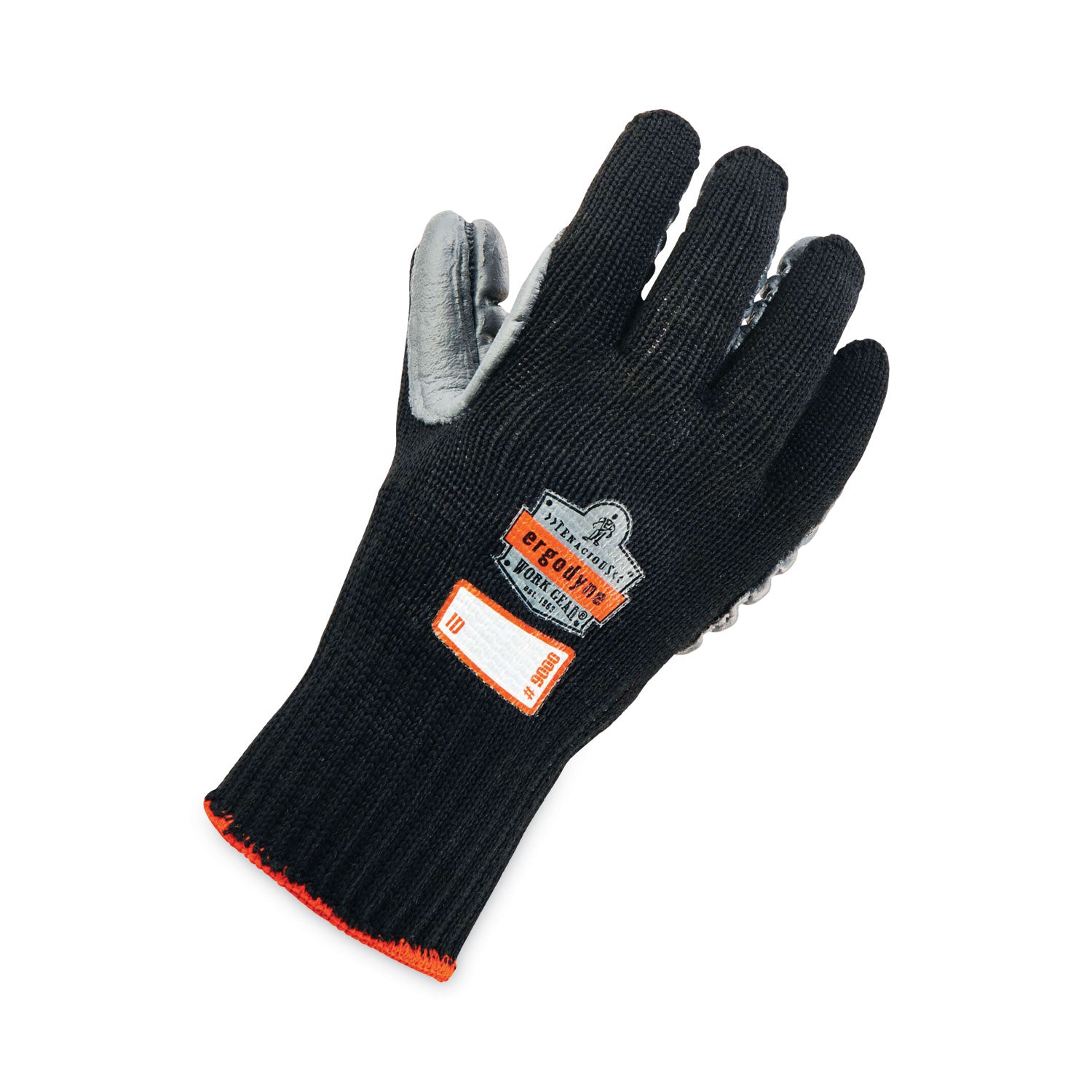 Ergodyne® ProFlex 9000 Lightweight Anti-Vibration Gloves, Black, Medium, Pair