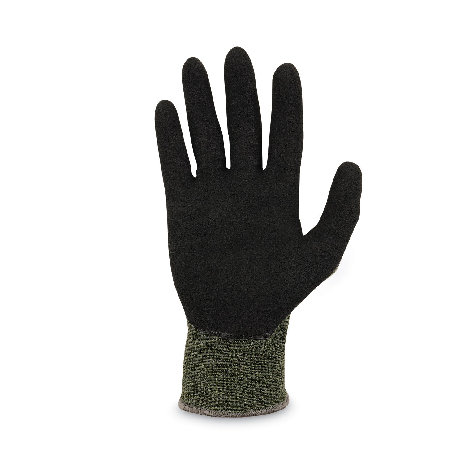 Ergodyne® ProFlex 7042 ANSI A4 Nitrile-Coated CR Gloves, Green, Large, Pair