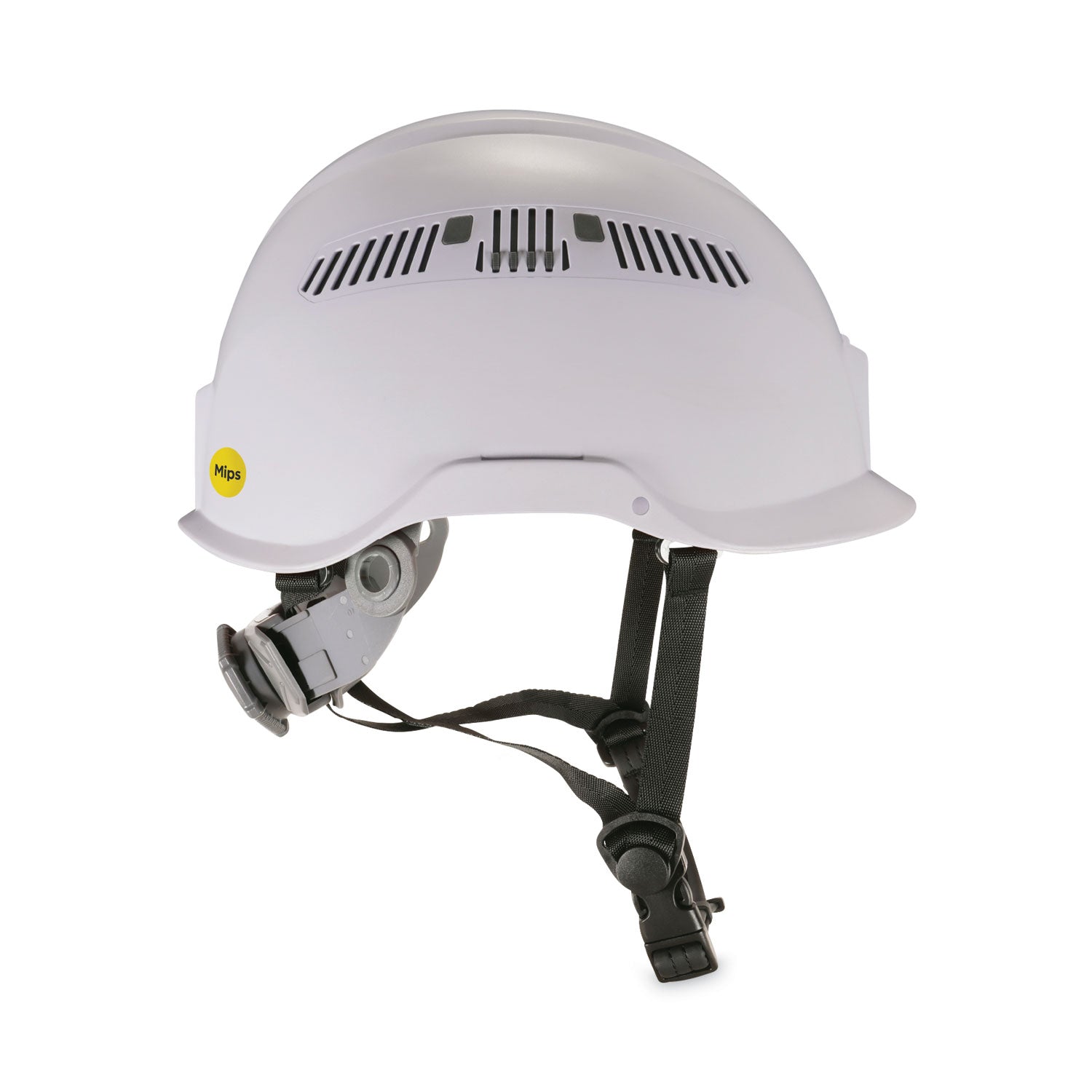 Skullerz 8975-MIPS Class C Safety Helmet with MIPS Elevate Ratchet Suspension, White