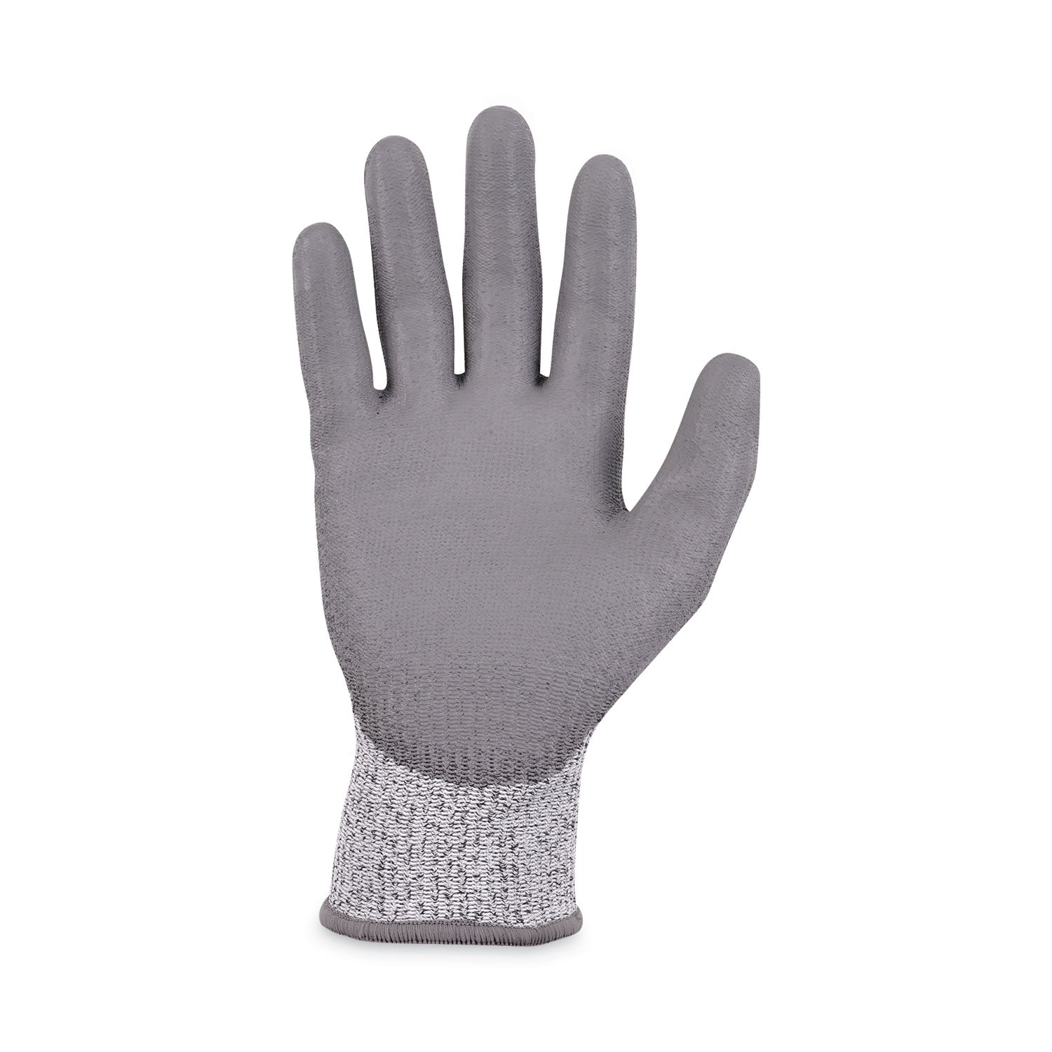 Ergodyne® ProFlex 7030 ANSI A3 PU Coated CR Gloves, Gray, Small, Pair