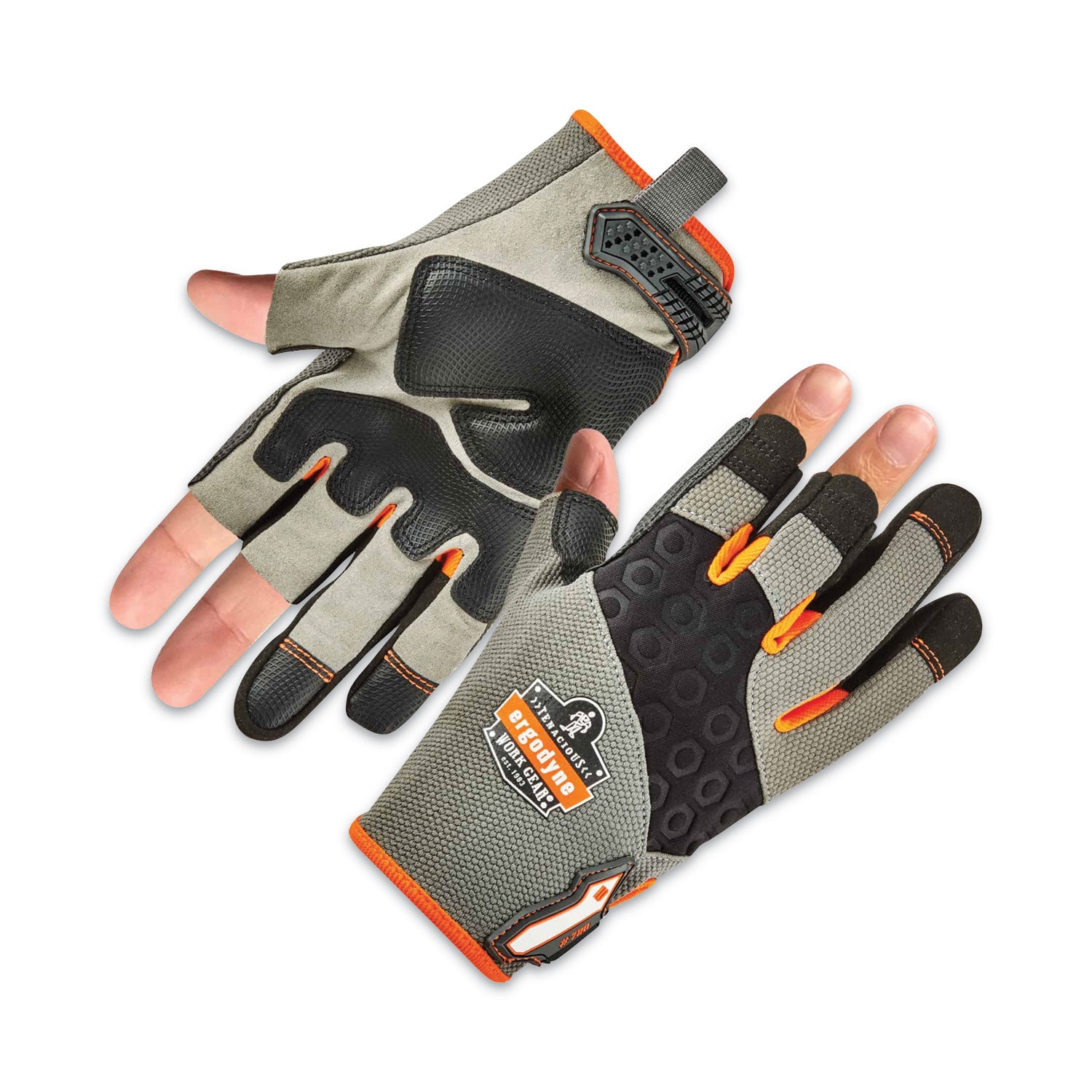 ProFlex 720 Heavy-Duty Framing Gloves, Gray, 2X-Large, Pair