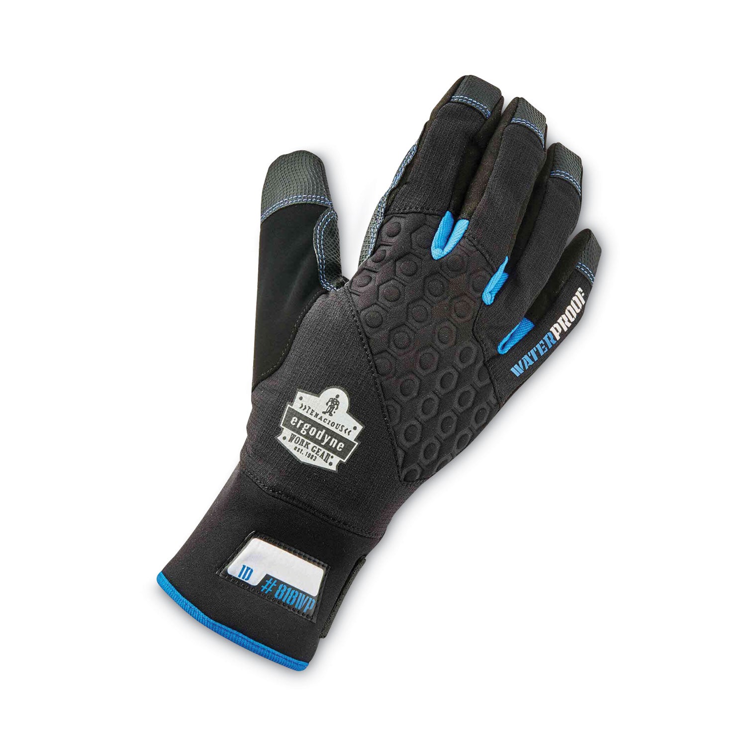 Ergodyne® ProFlex 818WP Thermal WP Gloves with Tena-Grip, Black, X-Large, Pair