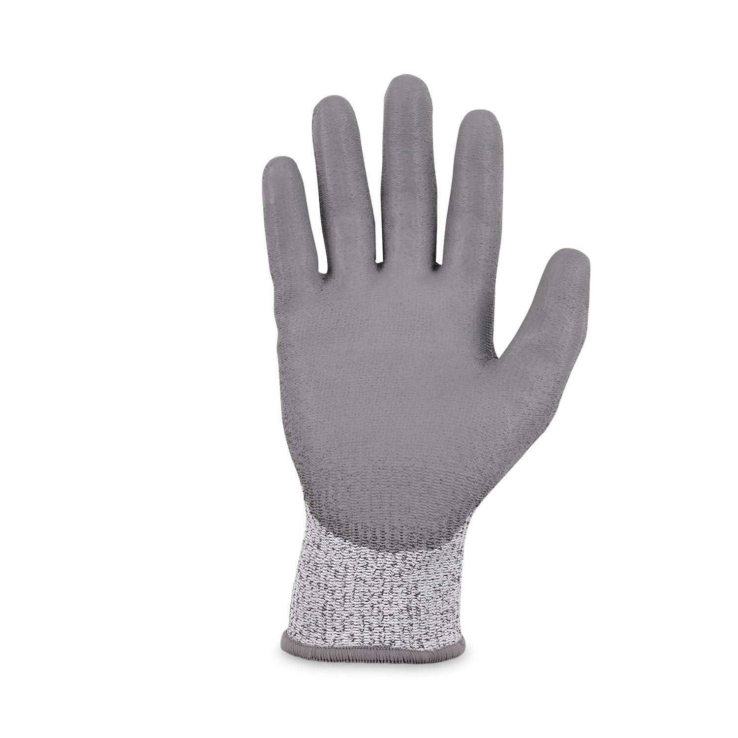 Ergodyne® ProFlex 7030 ANSI A3 PU Coated CR Gloves, Gray, Large, 12 Pairs/Pack