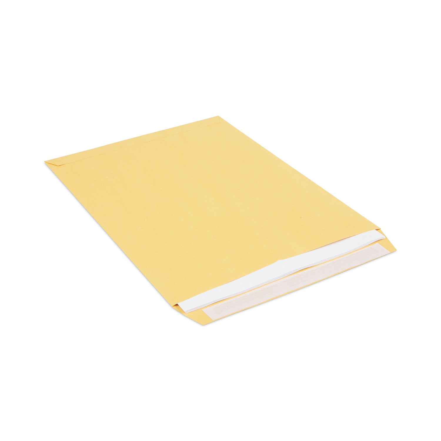 Universal® Peel Seal Strip Catalog Envelope, #10 1/2, Square Flap, Self-Adhesive Closure, 9 x 12, Natural Kraft, 100/Box