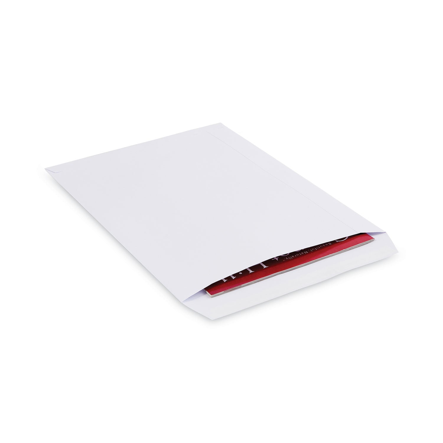 Universal® Peel Seal Strip Catalog Envelope, #13 1/2, Square Flap, Self-Adhesive Closure, 10 x 13, White, 100/Box