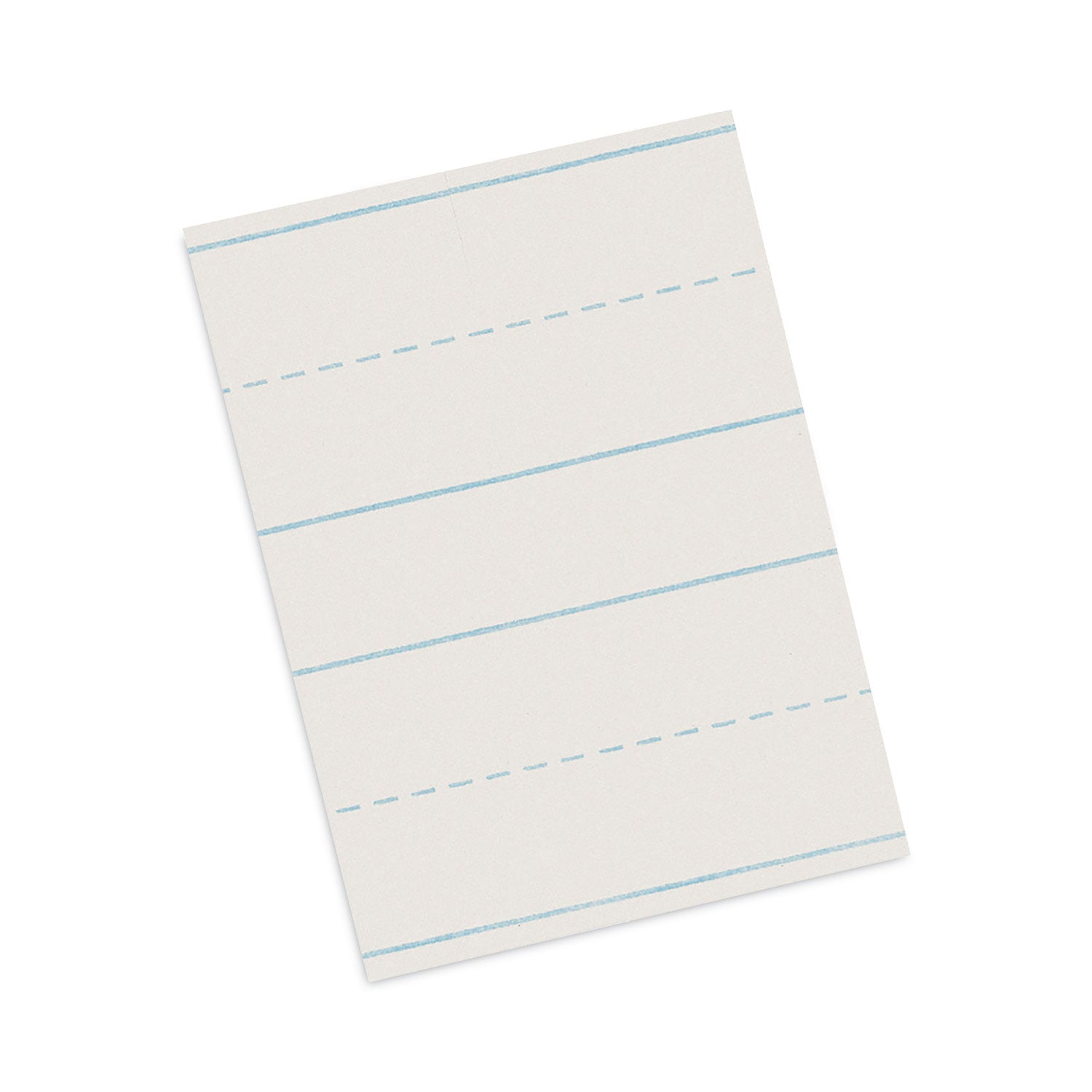 Skip-A-Line Ruled Newsprint Paper, 3/4" Two-Sided Long Rule, 8.5 x 11, 500/Ream Pacon® Flipcost