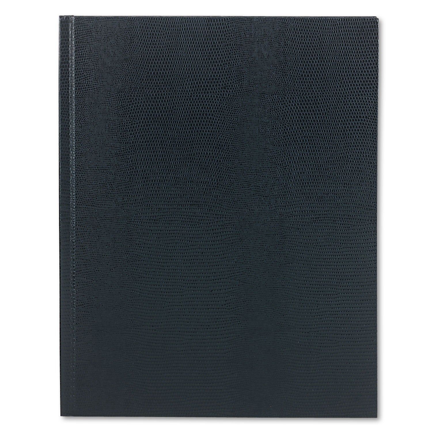 Executive Notebook with Ribbon Bookmark, 1-Subject, Medium/College Rule, Blue Cover, (75) 11 x 8.5 Sheets