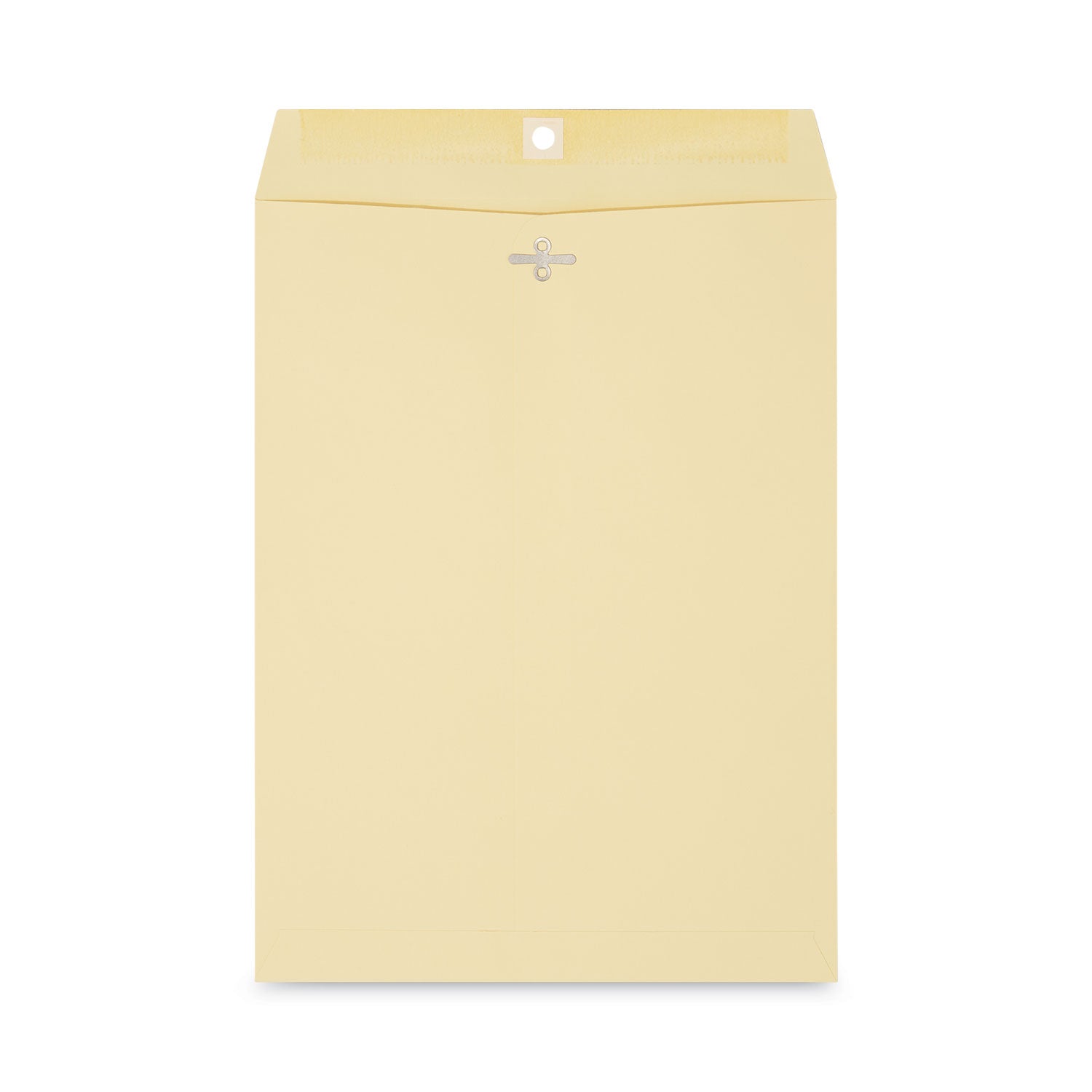 Universal® Kraft Clasp Envelope, #10 1/2, Square Flap, Clasp/Gummed Closure, 9 x 12, Brown Kraft, 100/Box