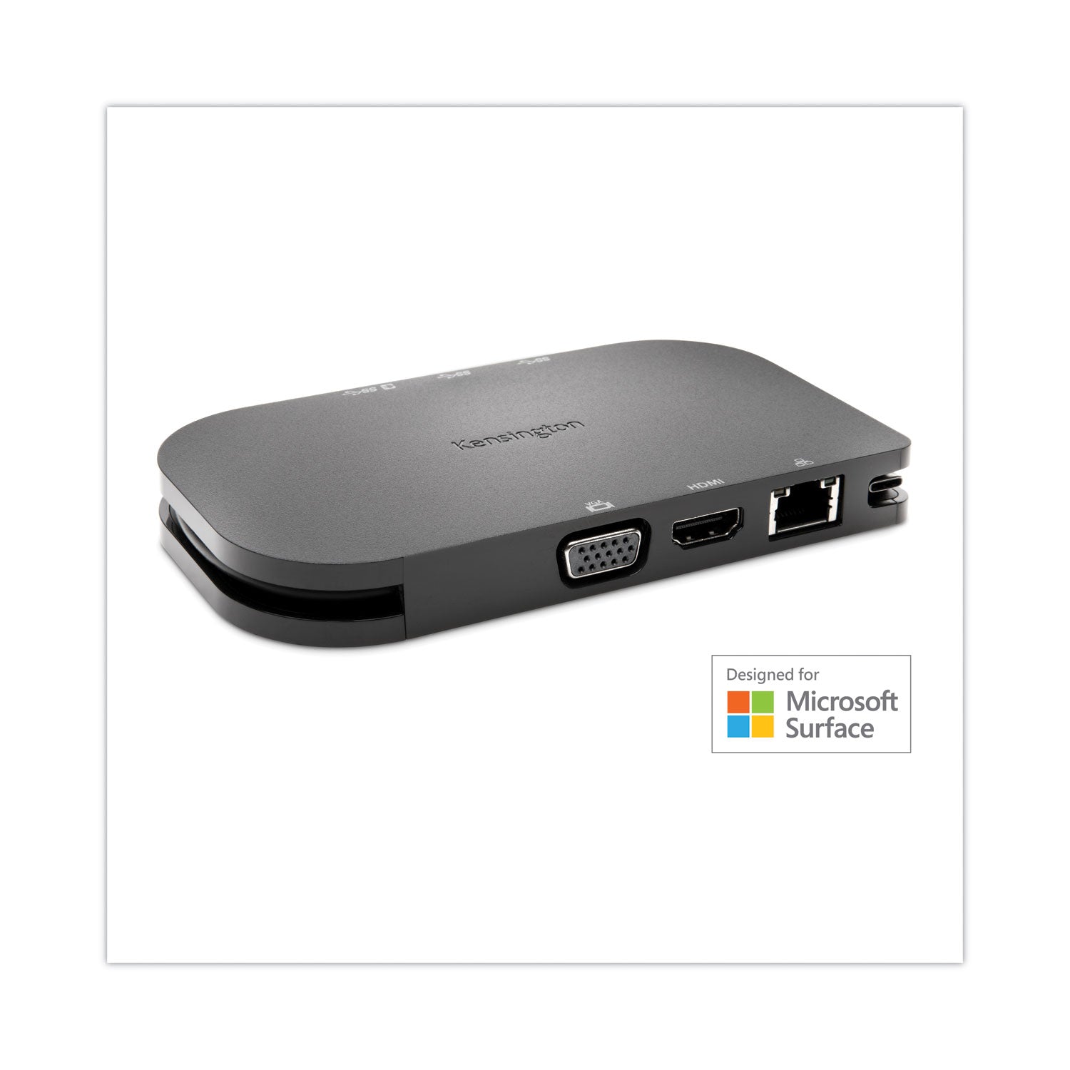 Kensington® SD1610P USB-C Mini Mobile 4K Dock, Black