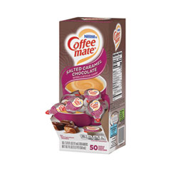 NESTLE Liquid Coffee Creamer, Salted Caramel Chocolate, 0.38 oz Mini Cups, 50/Box - Flipcost