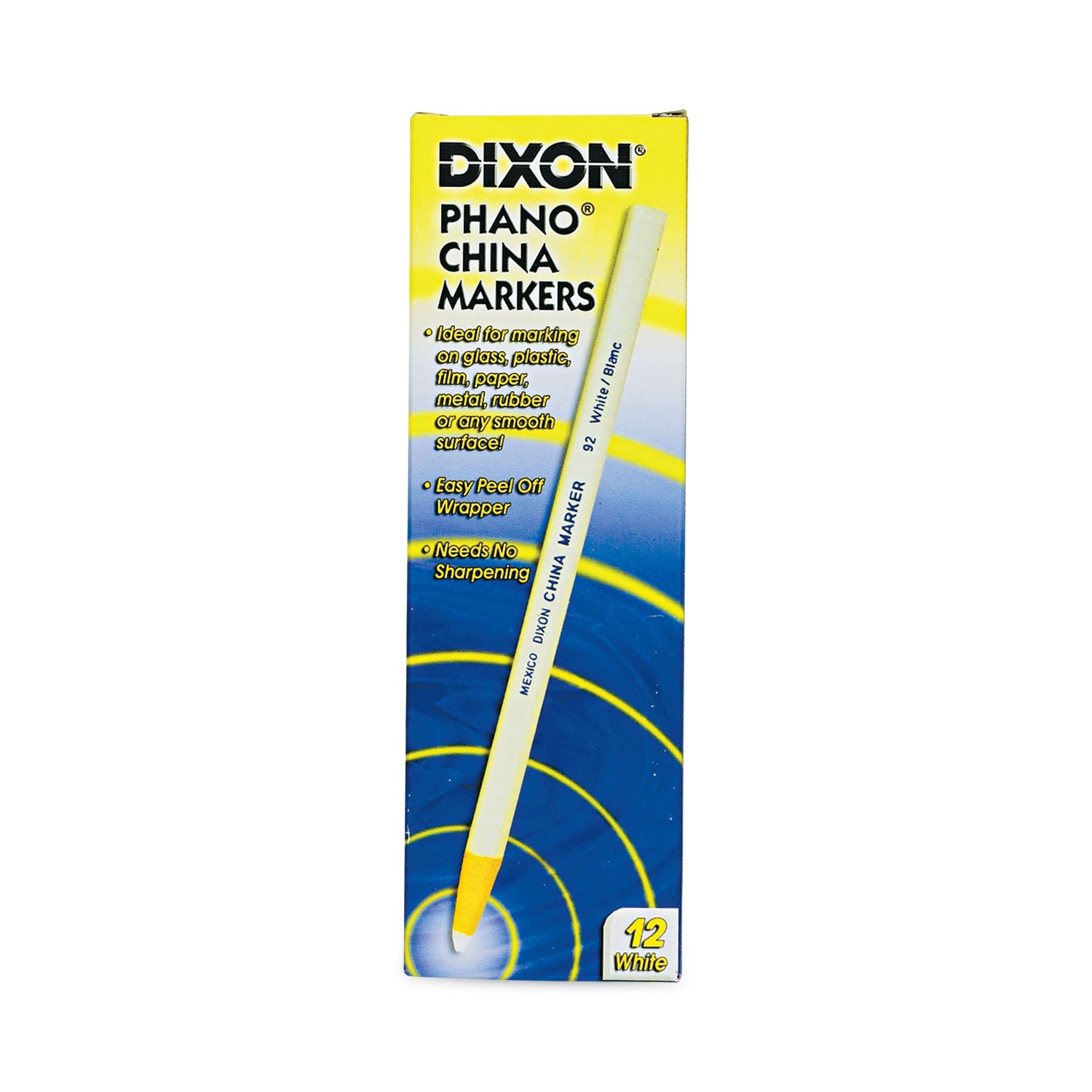 China Marker, White, Dozen Dixon® Flipcost