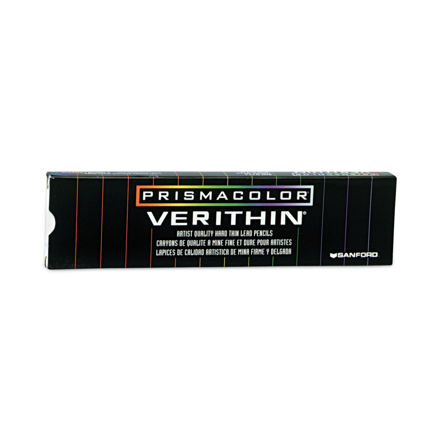 Prismacolor® Verithin Dual-Ended Two-Color Pencils, 2 mm, Blue/Red Lead, Blue/Red Barrel, Dozen