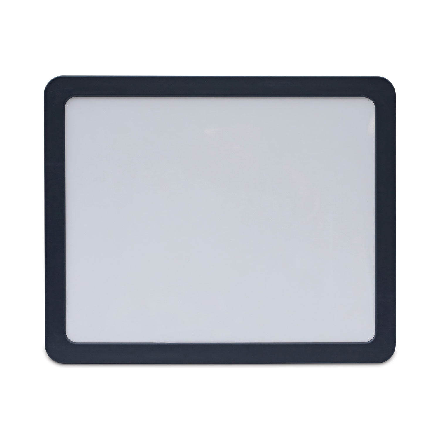 Recycled Cubicle Dry Erase Board, 15.88 x 12.88, White Surface, Charcoal Plastic Frame