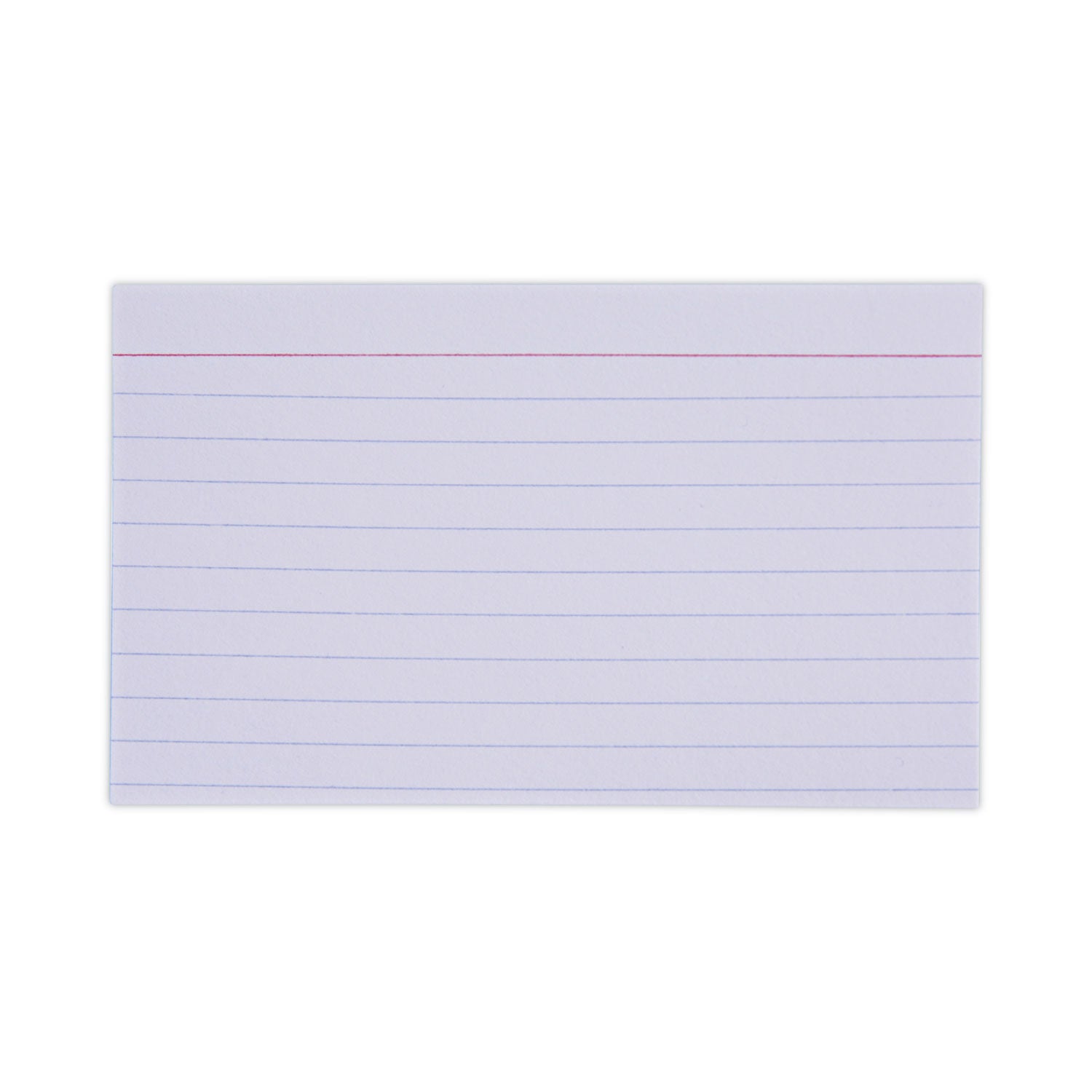 Ruled Index Cards, 3 x 5, White, 100/Pack