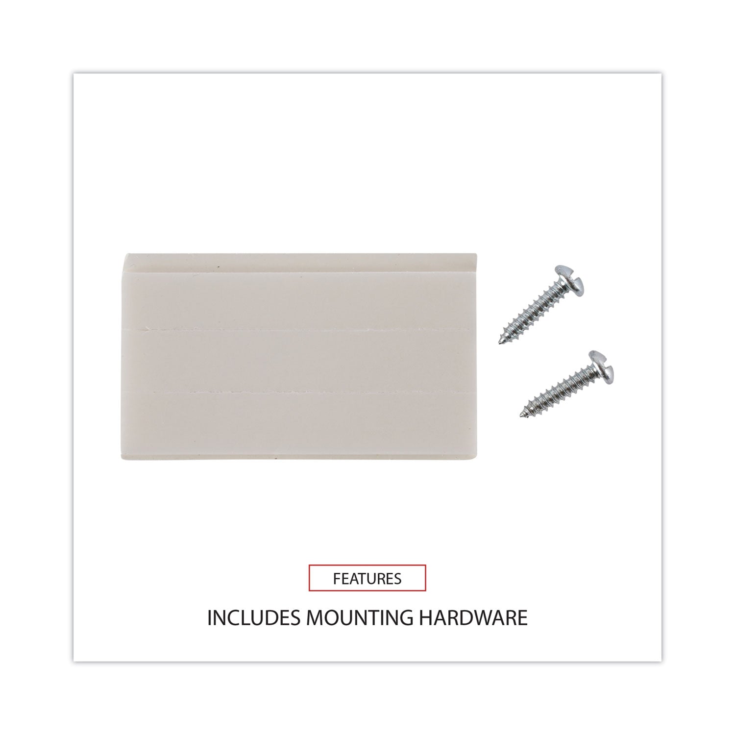 Universal® Wall Files, 3 Sections, Letter Size, 13" x 4" x 14", Clear, 3/Set