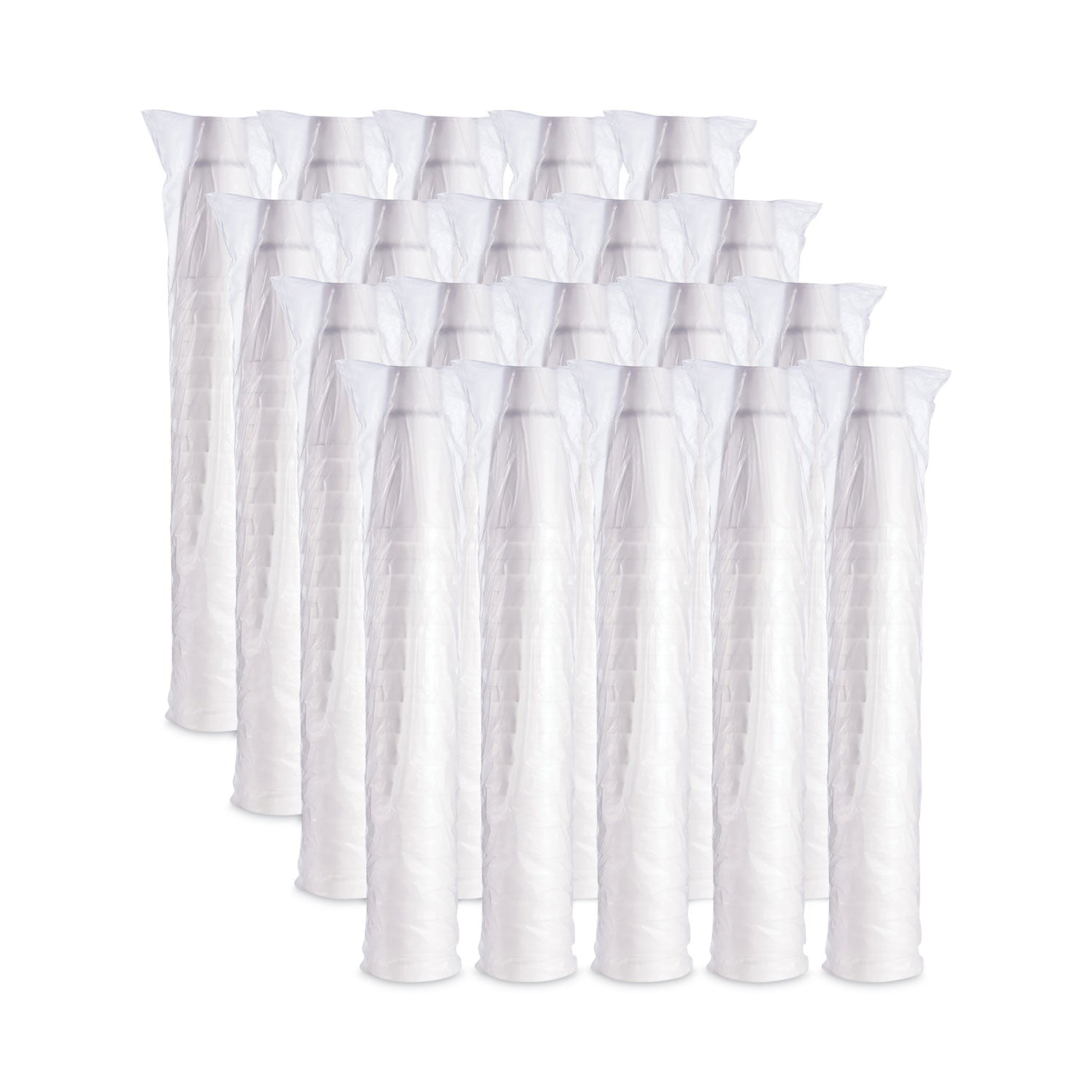 J Cup Insulated Foam Pedestal Cups, 44 oz, White, 300/Carton Dart® Flipcost