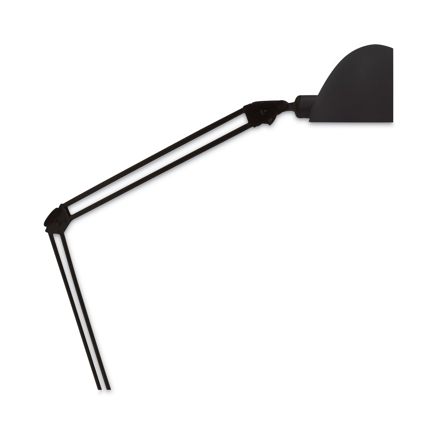 Ledu® LED Desk and Task Lamp, 5W, 5.5w x 13.38d x 21.25h, Black