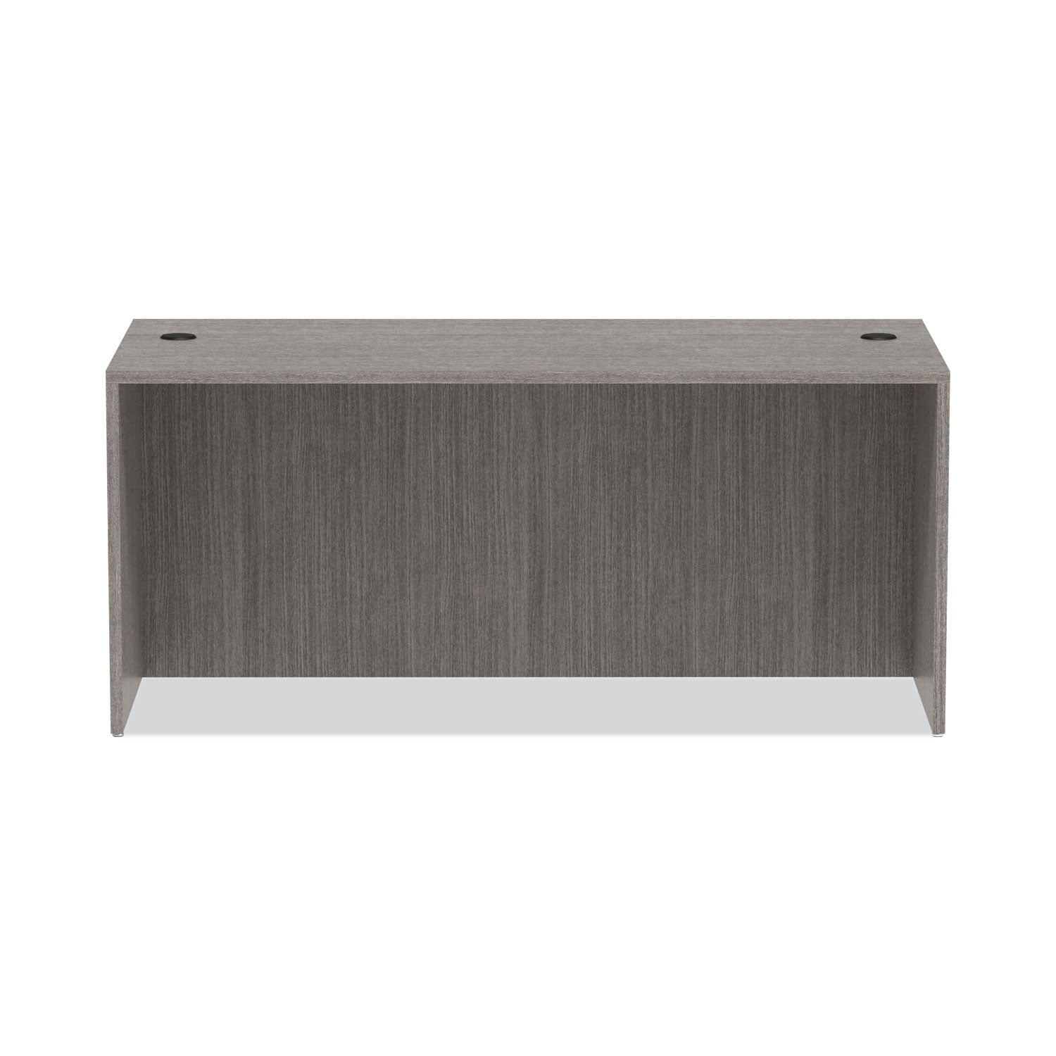 Alera® Alera Valencia Series Straight Front Desk Shell, 65" x 29.5" x 29.63", Gray