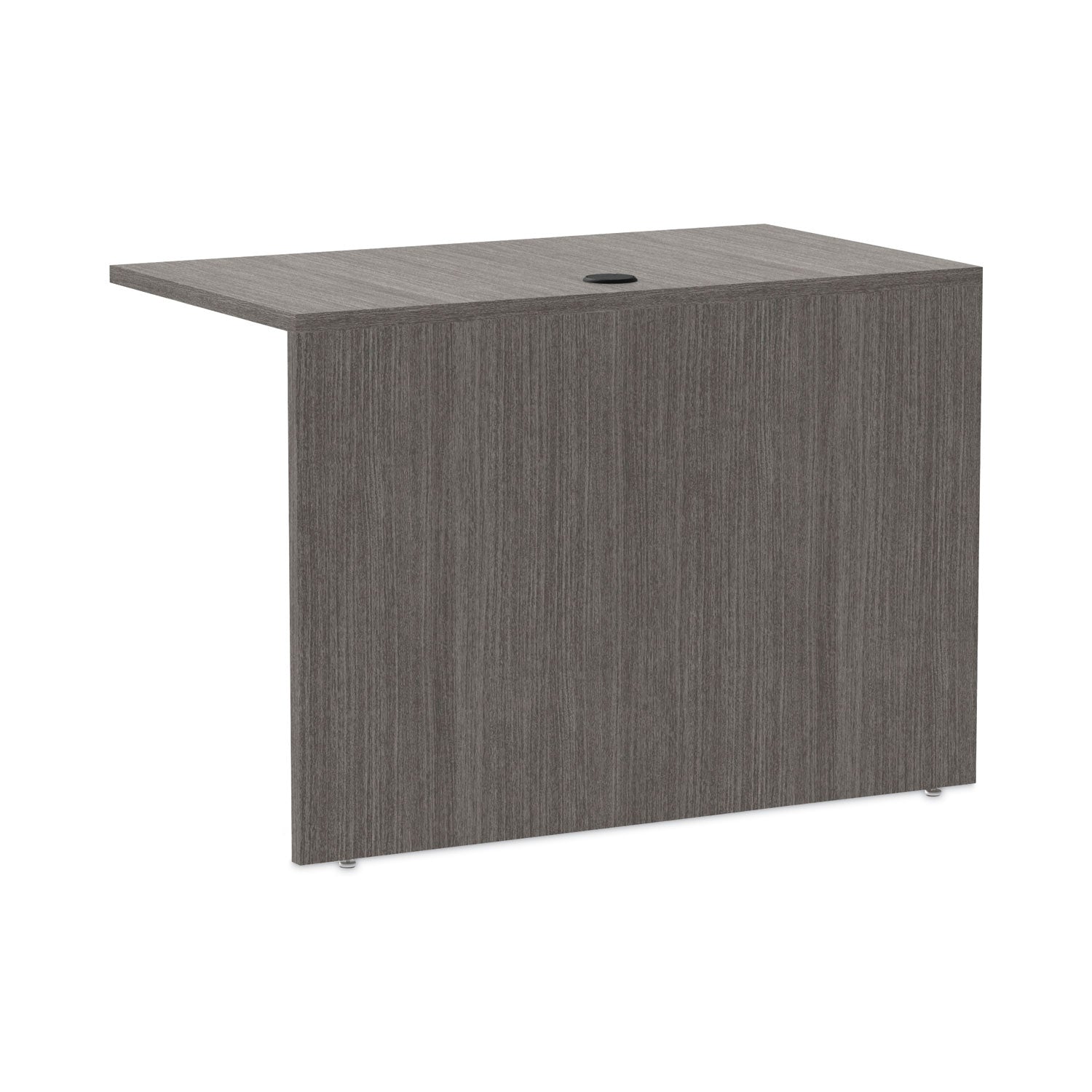 Alera® Alera Valencia Series Reversible Return/Bridge Shell, 42w x 23.63d x 29.5h, Gray