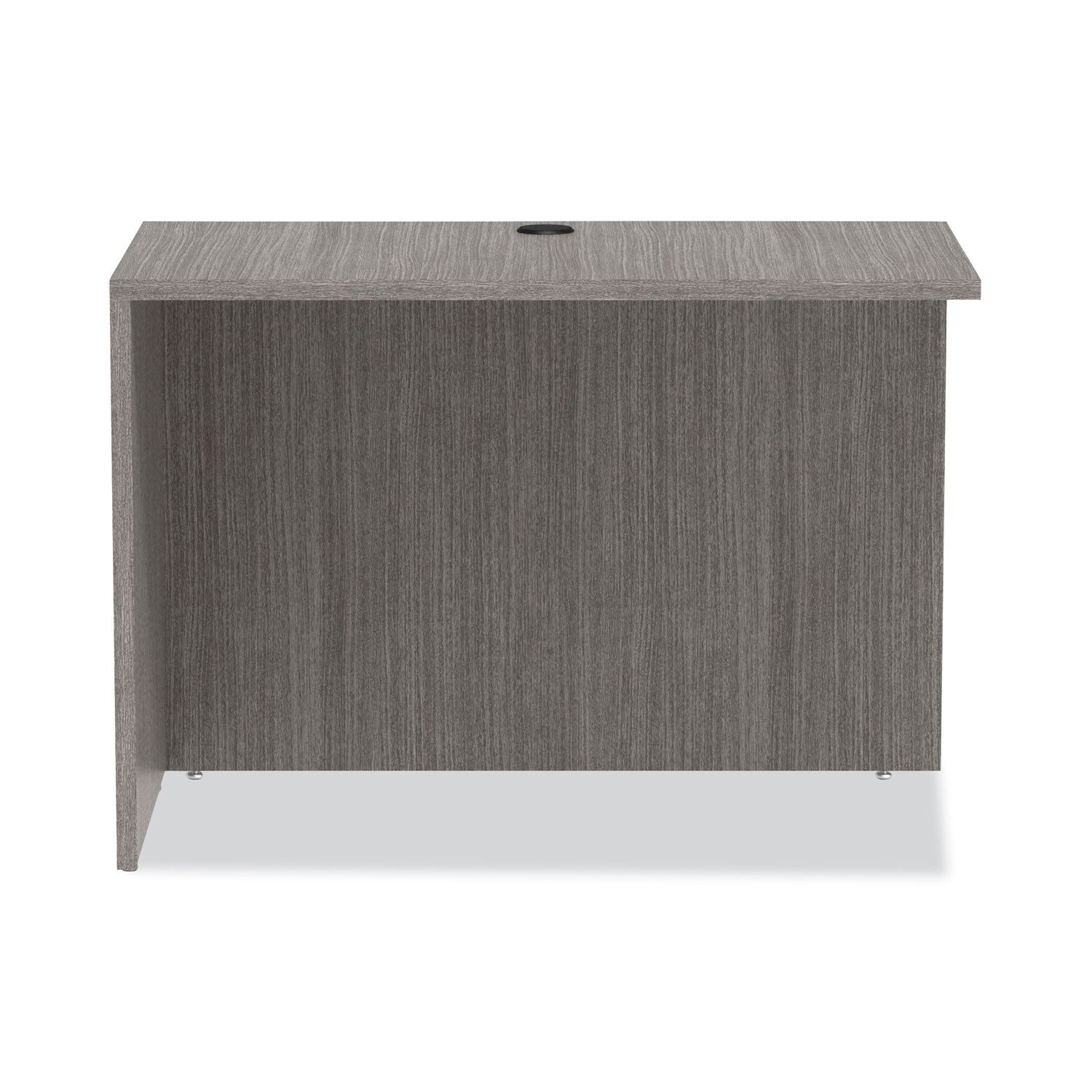 Alera® Alera Valencia Series Reversible Return/Bridge Shell, 42w x 23.63d x 29.5h, Gray