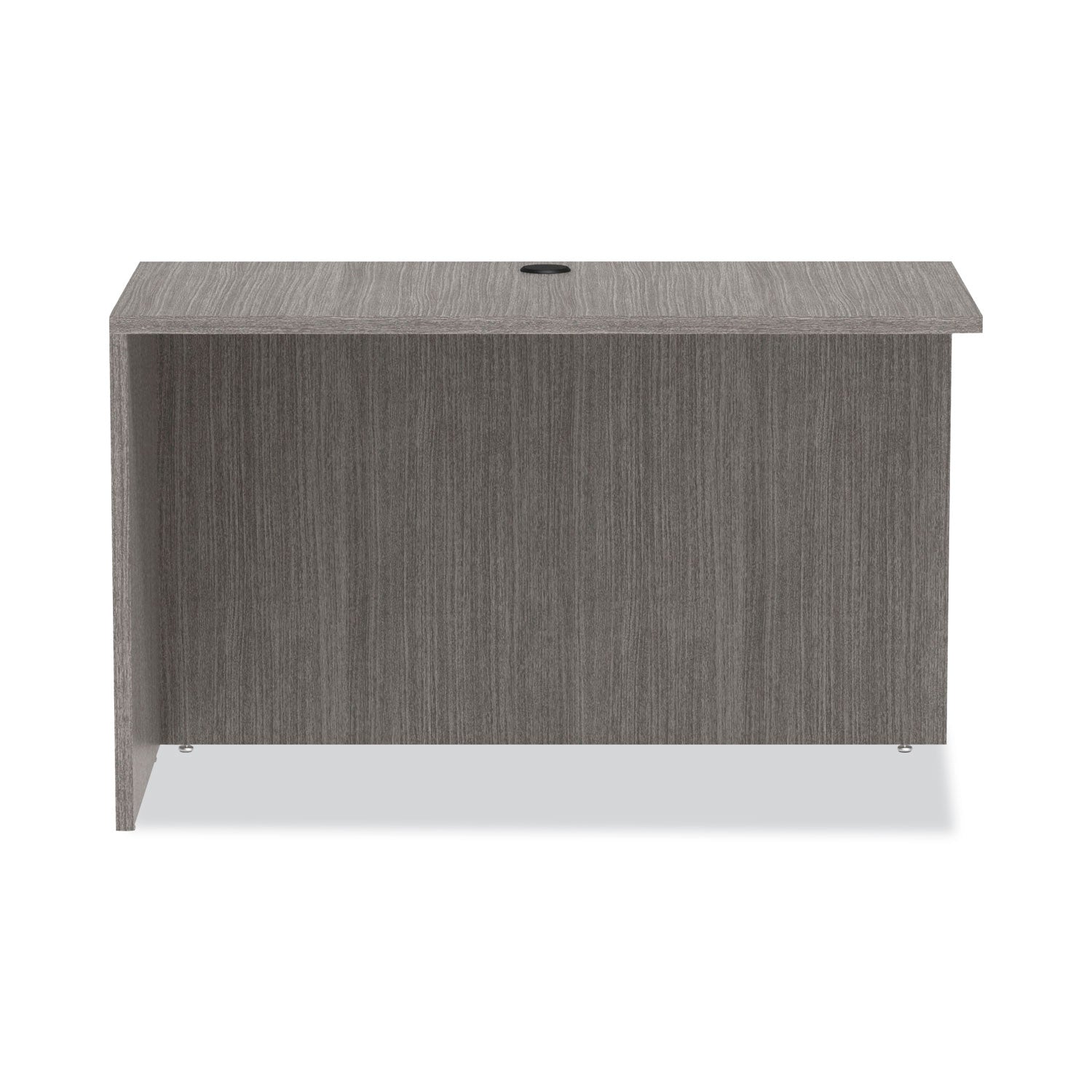 Alera® Alera Valencia Series Reversible Return/Bridge Shell, 47.25w x 23.63d x 29.5h, Gray