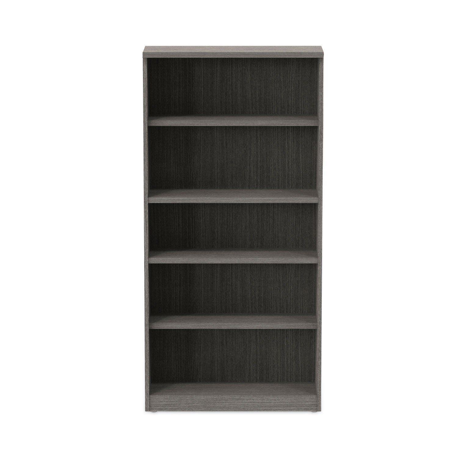 Alera® Alera Valencia Series Bookcase, Five-Shelf, 31.75w x 14d x 64.75h, Gray